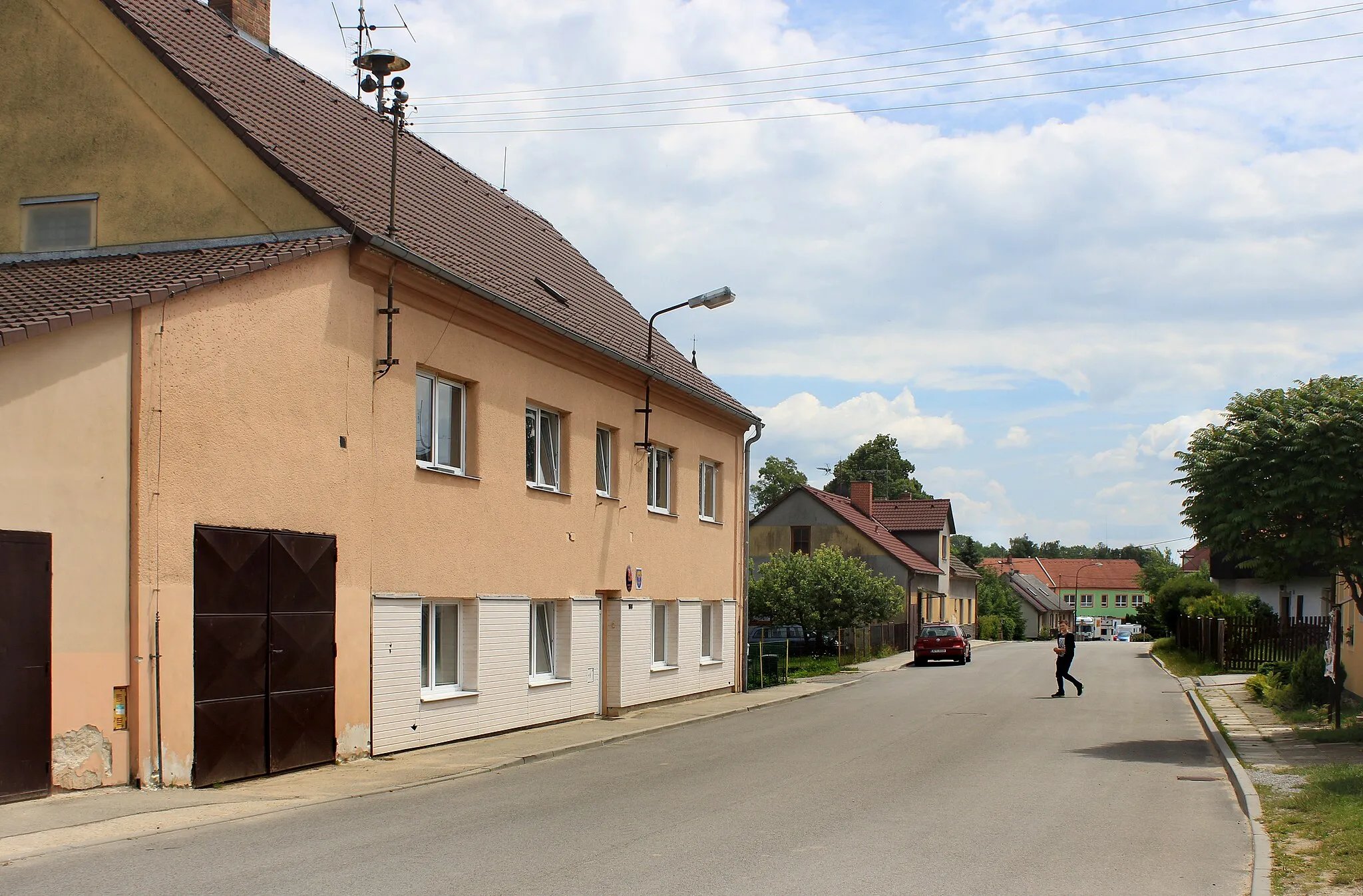 Photo showing: Municipal office in Lodhéřov, Czech Republic.