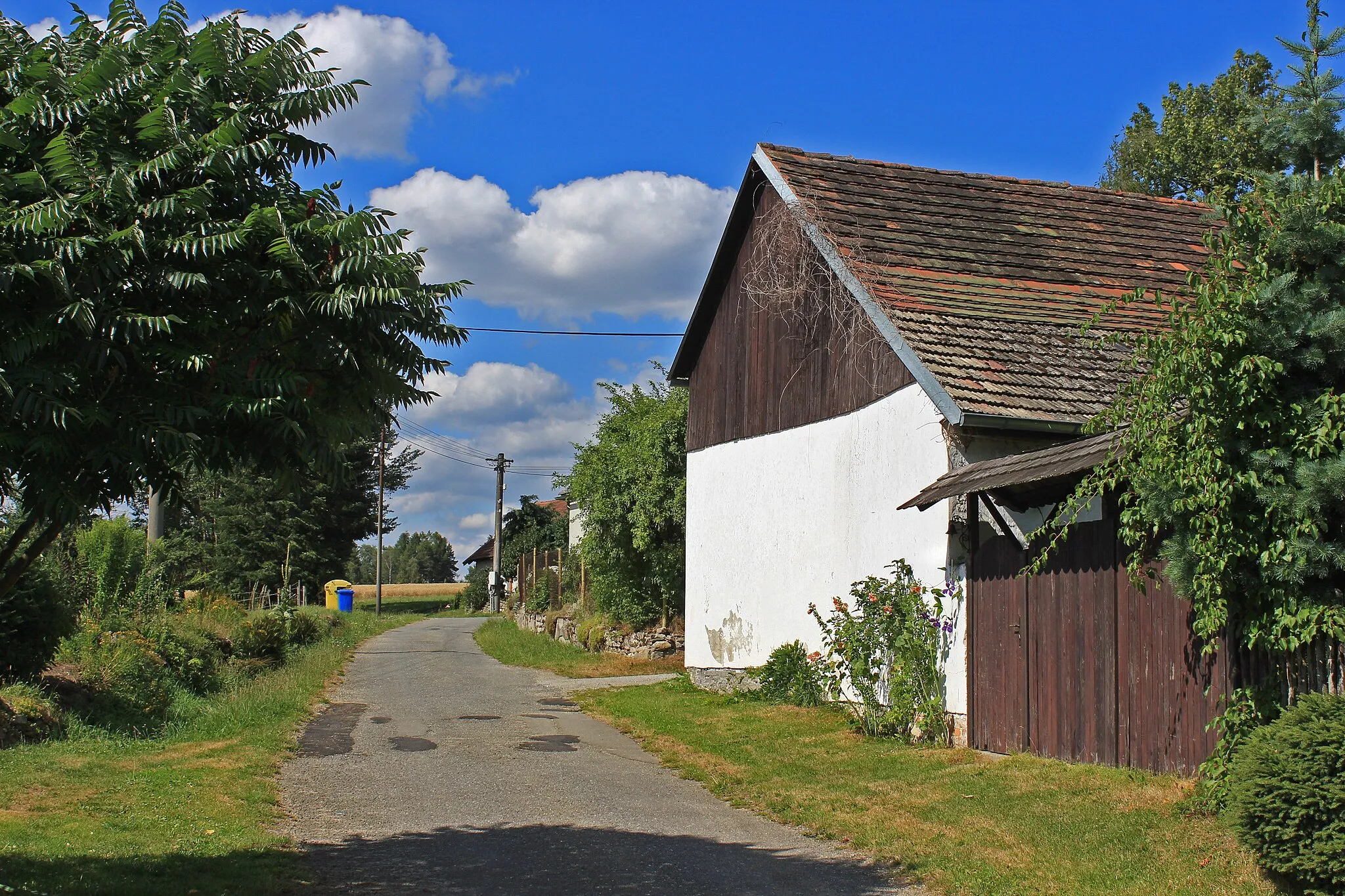 Photo showing: House No 10 in Annovice, part of Drunče, Czech Republic.