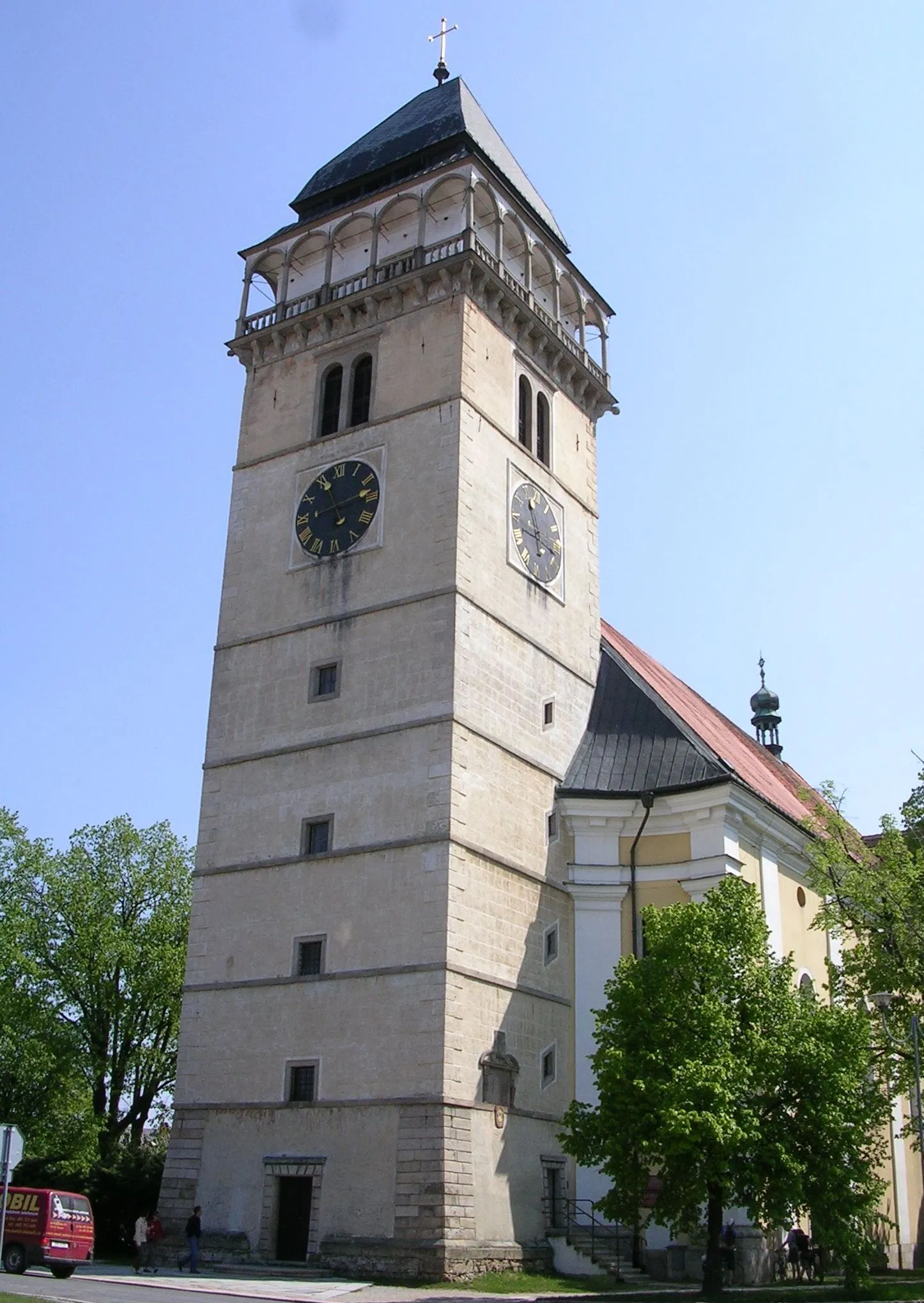 Photo showing: Dačice, South Bohemian Region, the Czech Republic.