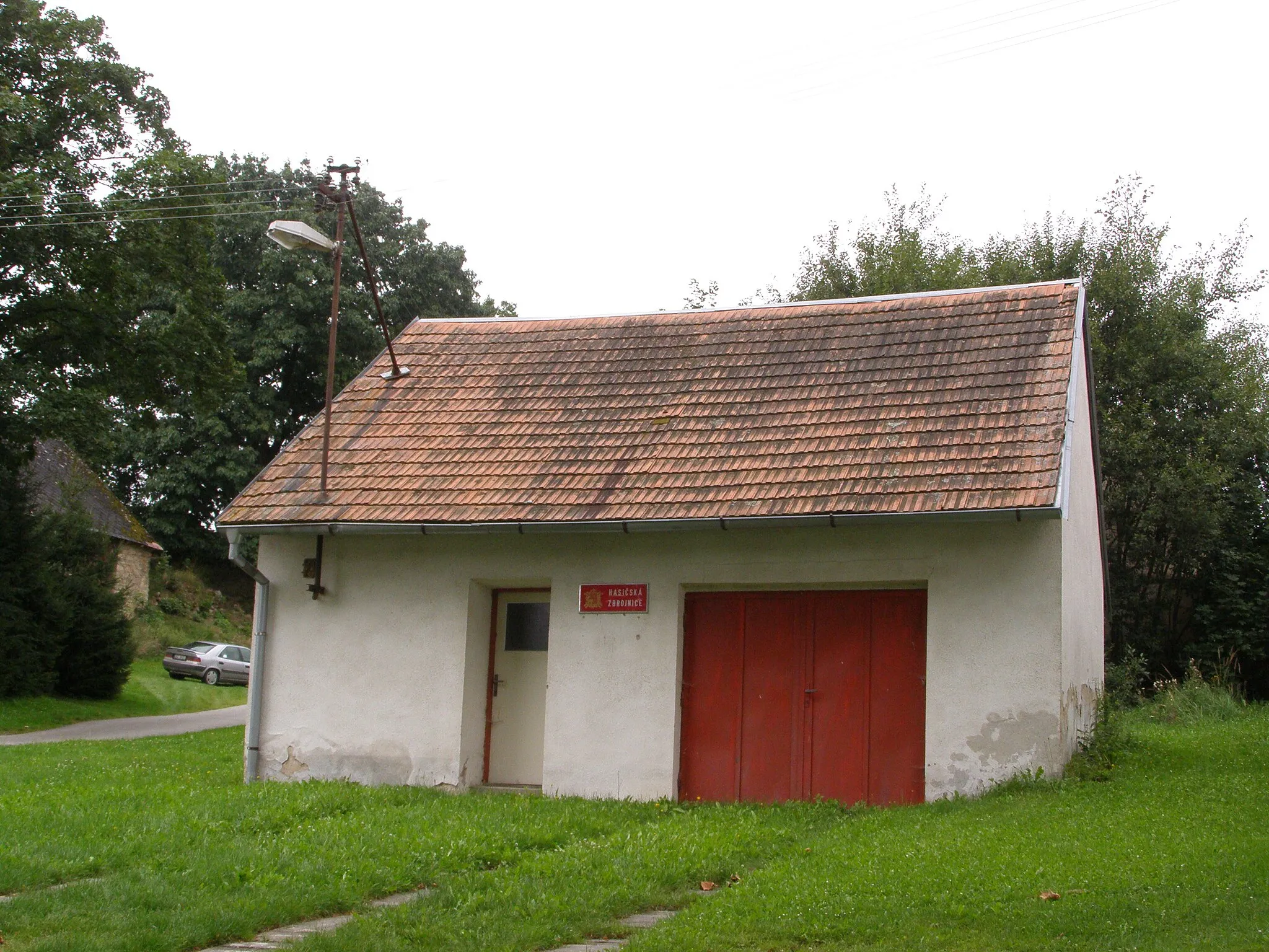 Photo showing: Dolní Bolíkov, hasičská zbrojnice