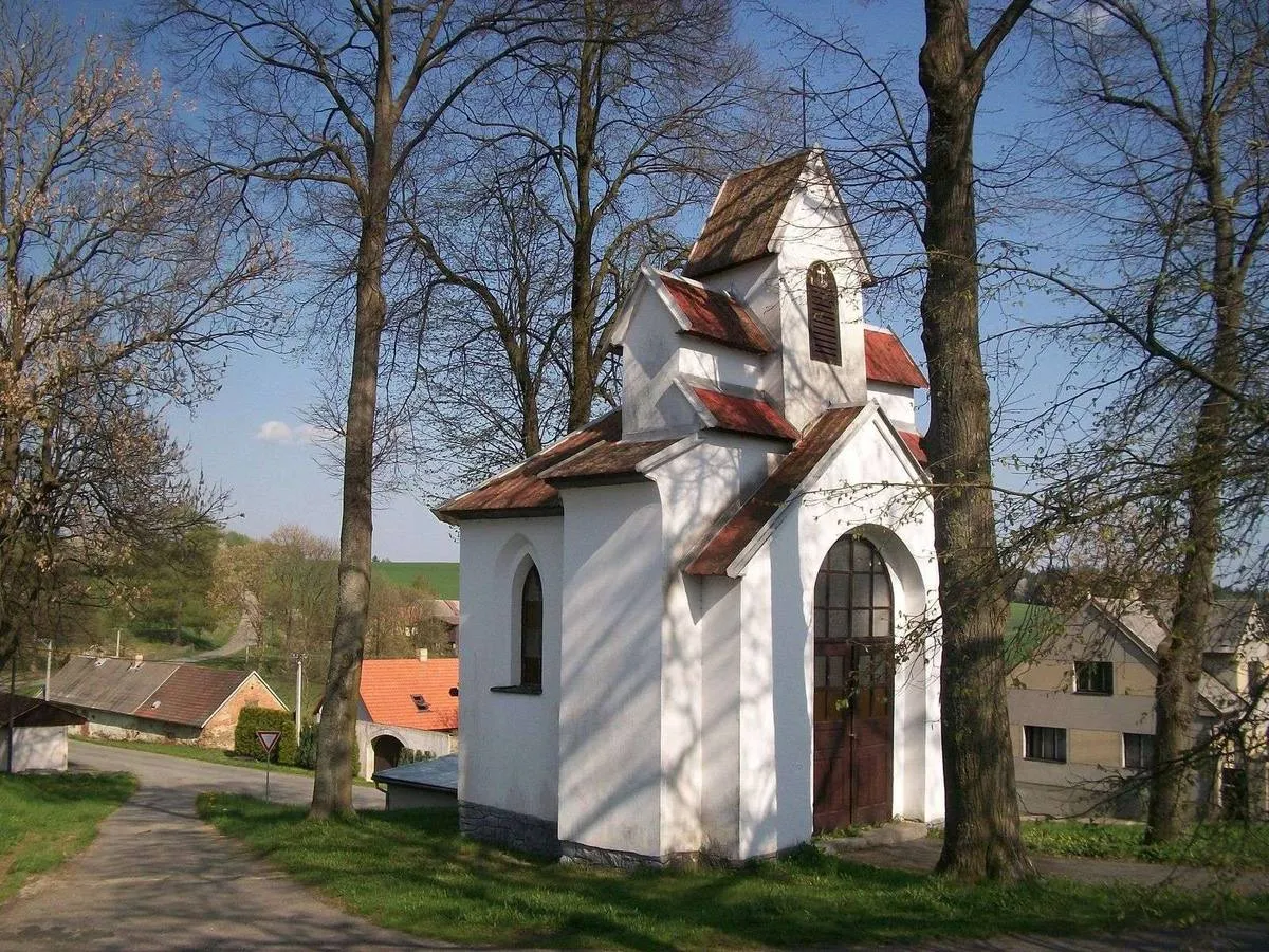 Photo showing: Chapel in Zadní Střítež in Tábor District – entry no. 7136.