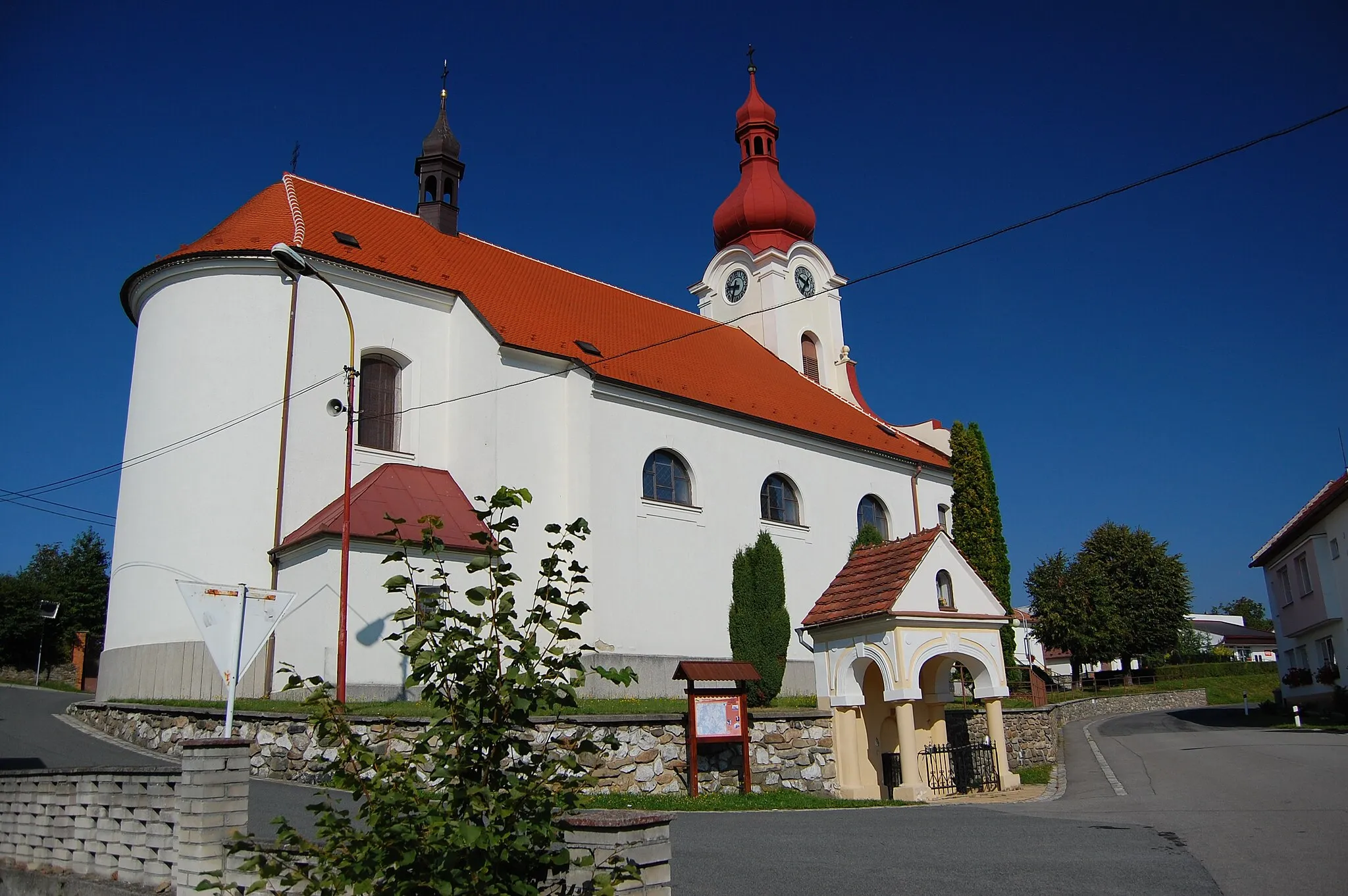 Photo showing: Kostel Navštívení Panny Marie v Jednově, Suchdol, okres Prostějov