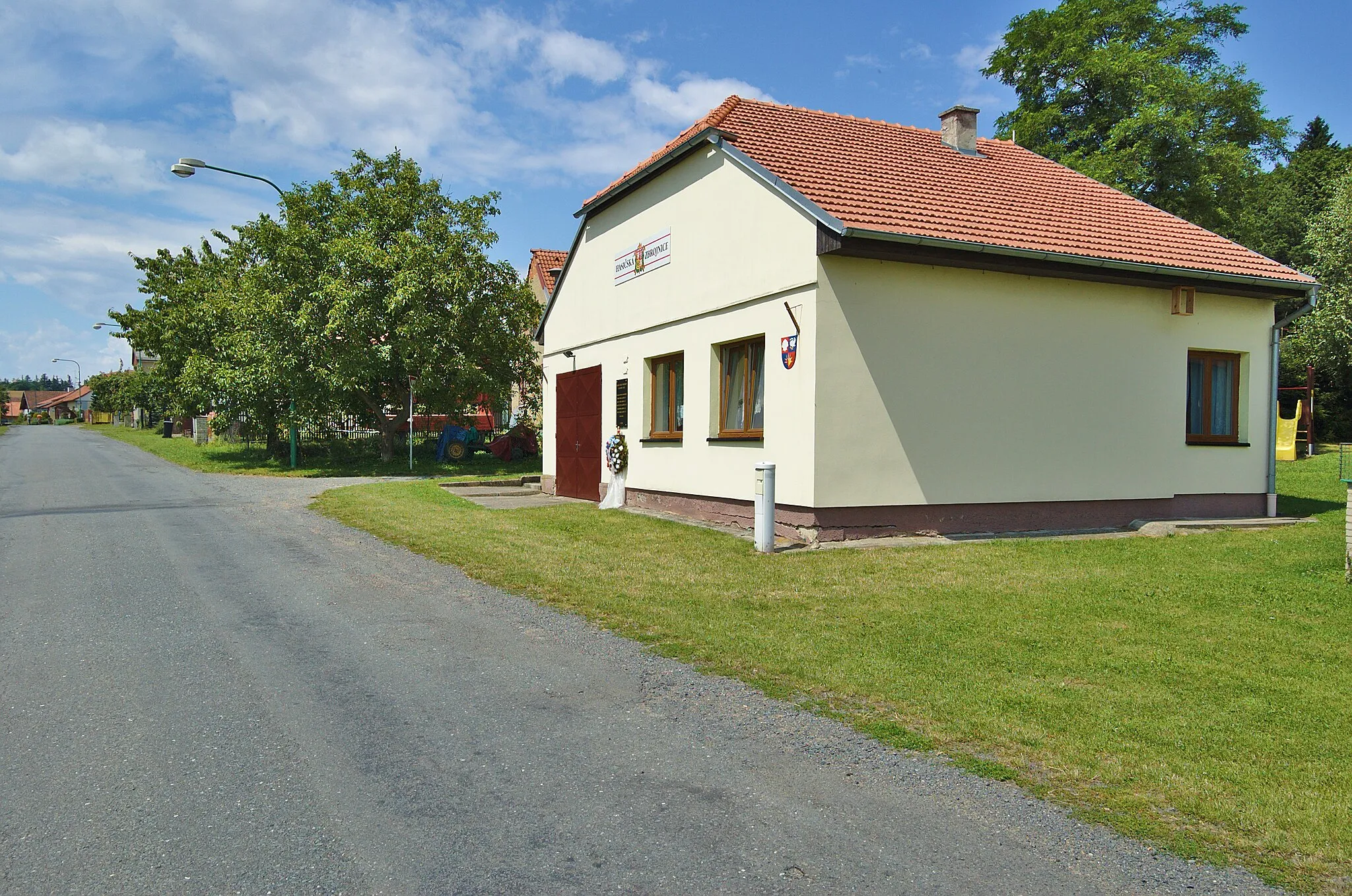 Photo showing: Hasičská zbrojnice, Labudice, Suchdol, okres Prostějov