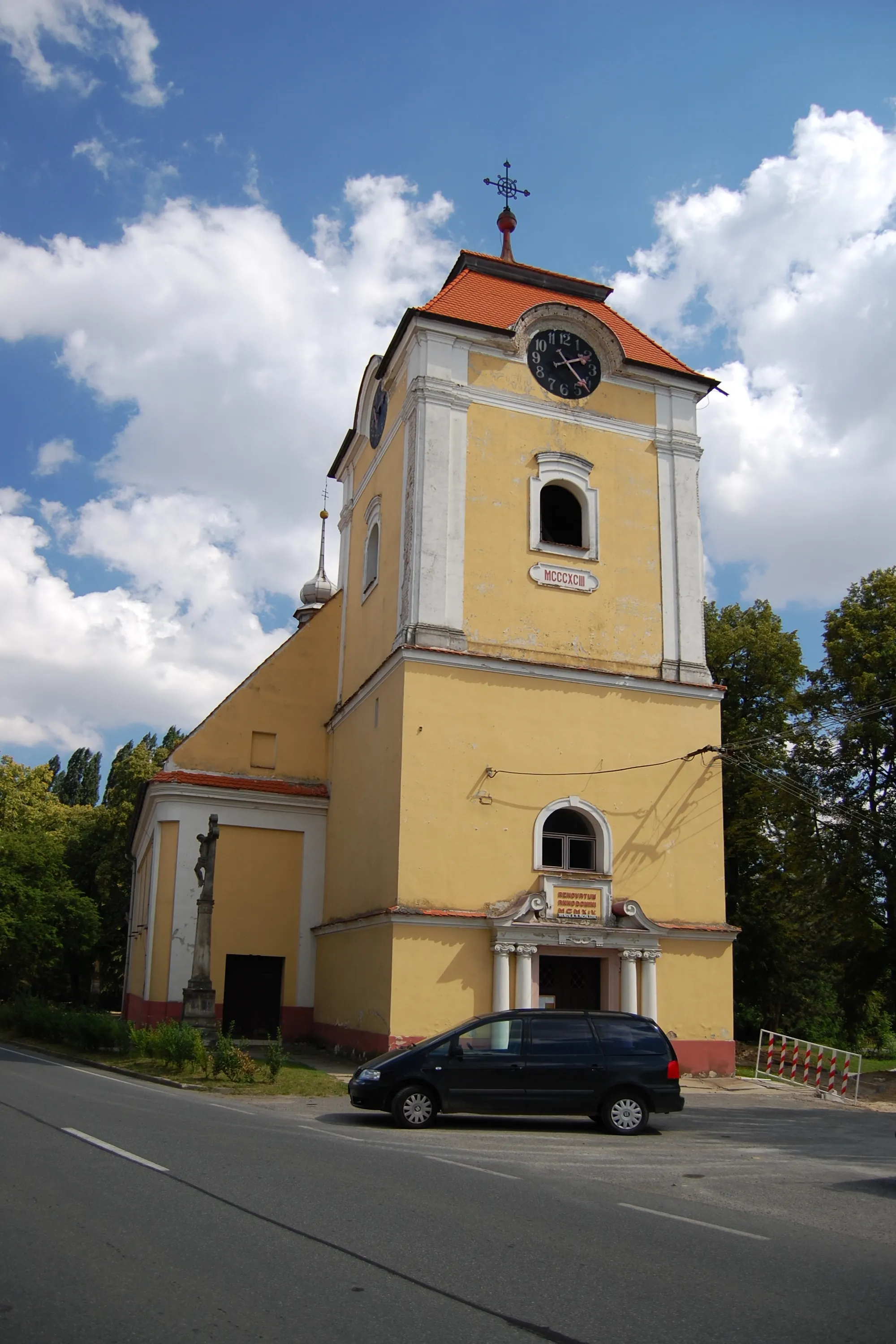 Photo showing: Church of the Assumption, Mostkovice, Prostějov District, Czech Republic