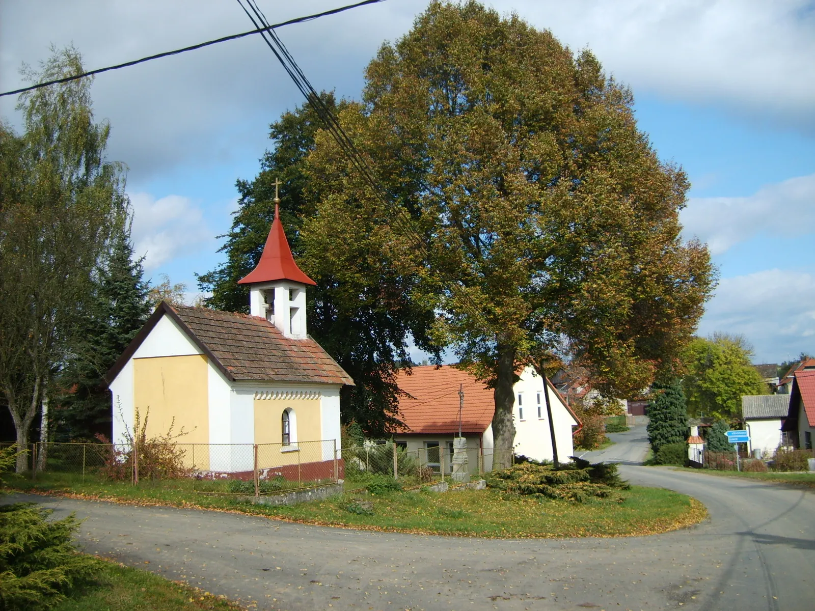 Photo showing: Chapelle in Studený, Czech rep.