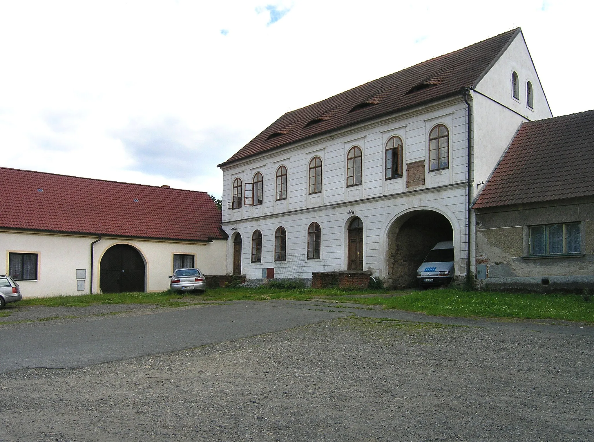 Photo showing: Castle in Křivosoudov, Czech Republic