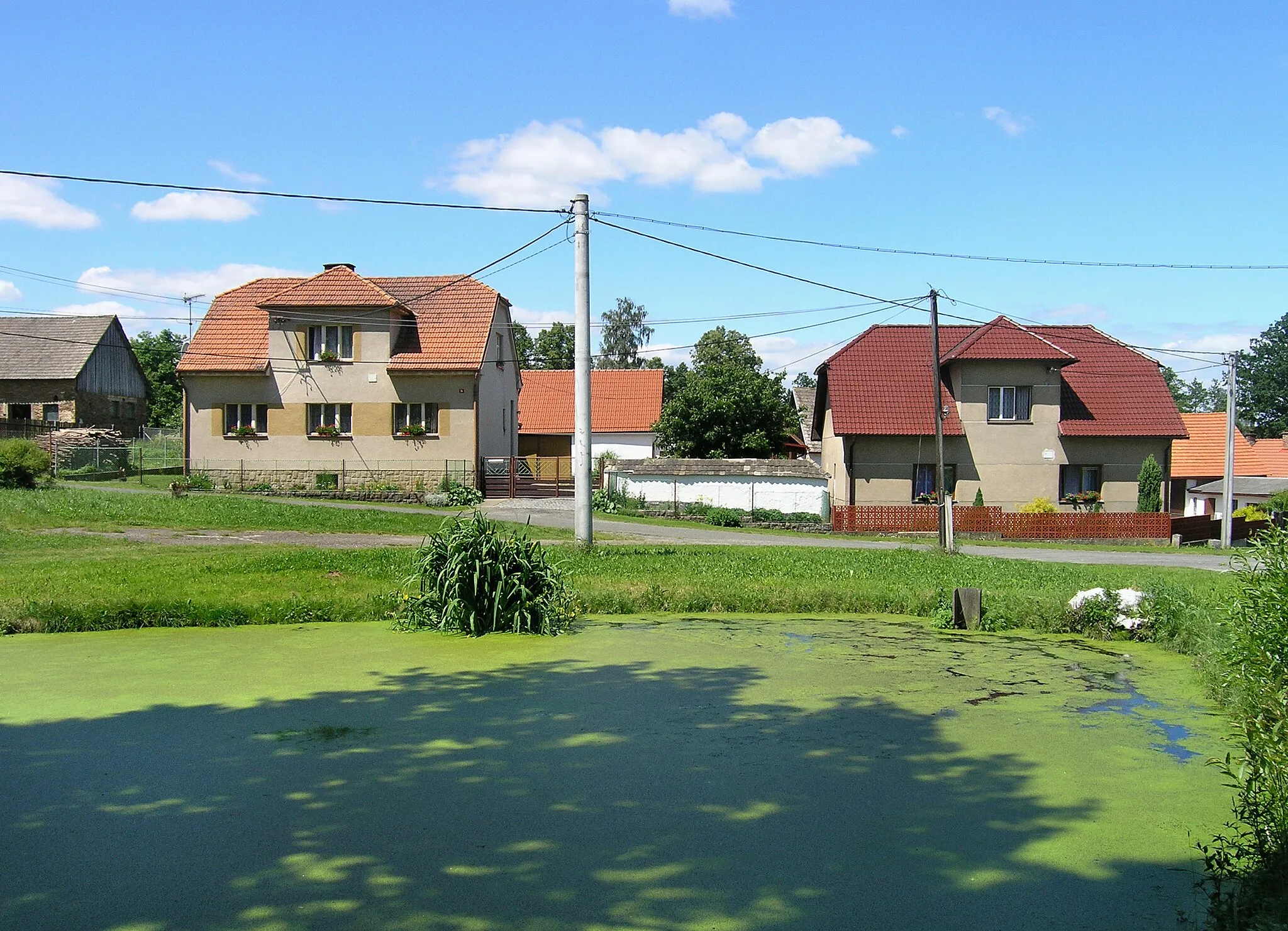 Photo showing: East part of Dunice village, Czech Republic
