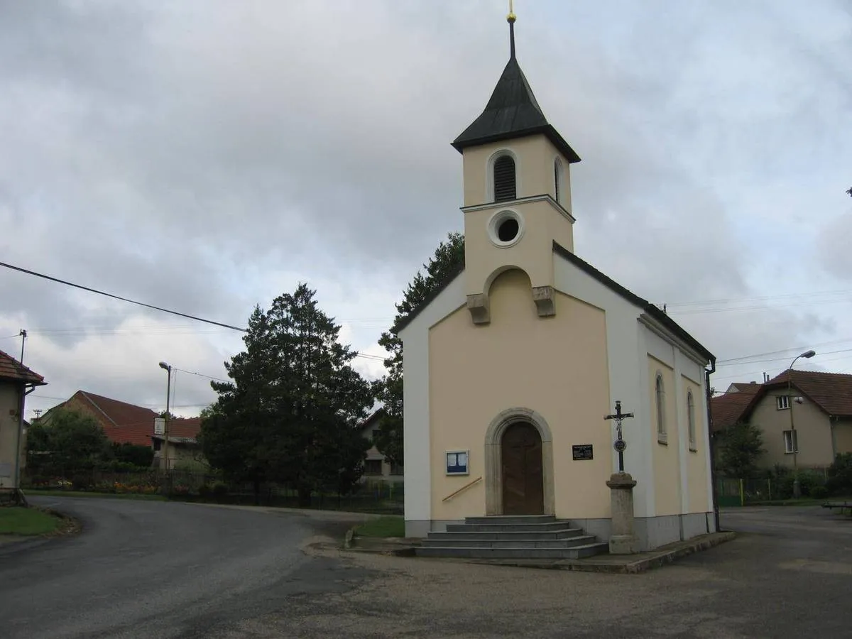 Photo showing: Chapel in Chmelná in Benešov District – entry no. 17097.