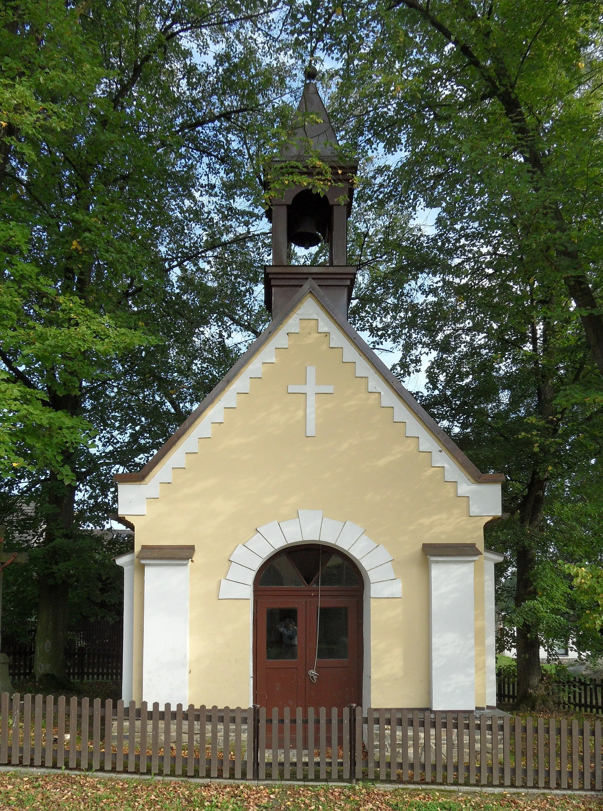 Photo showing: Klucké Chvalovice (Zbýšov) A. Chapel of Saint Anna, Kutná Hora District, the Czech Republic.