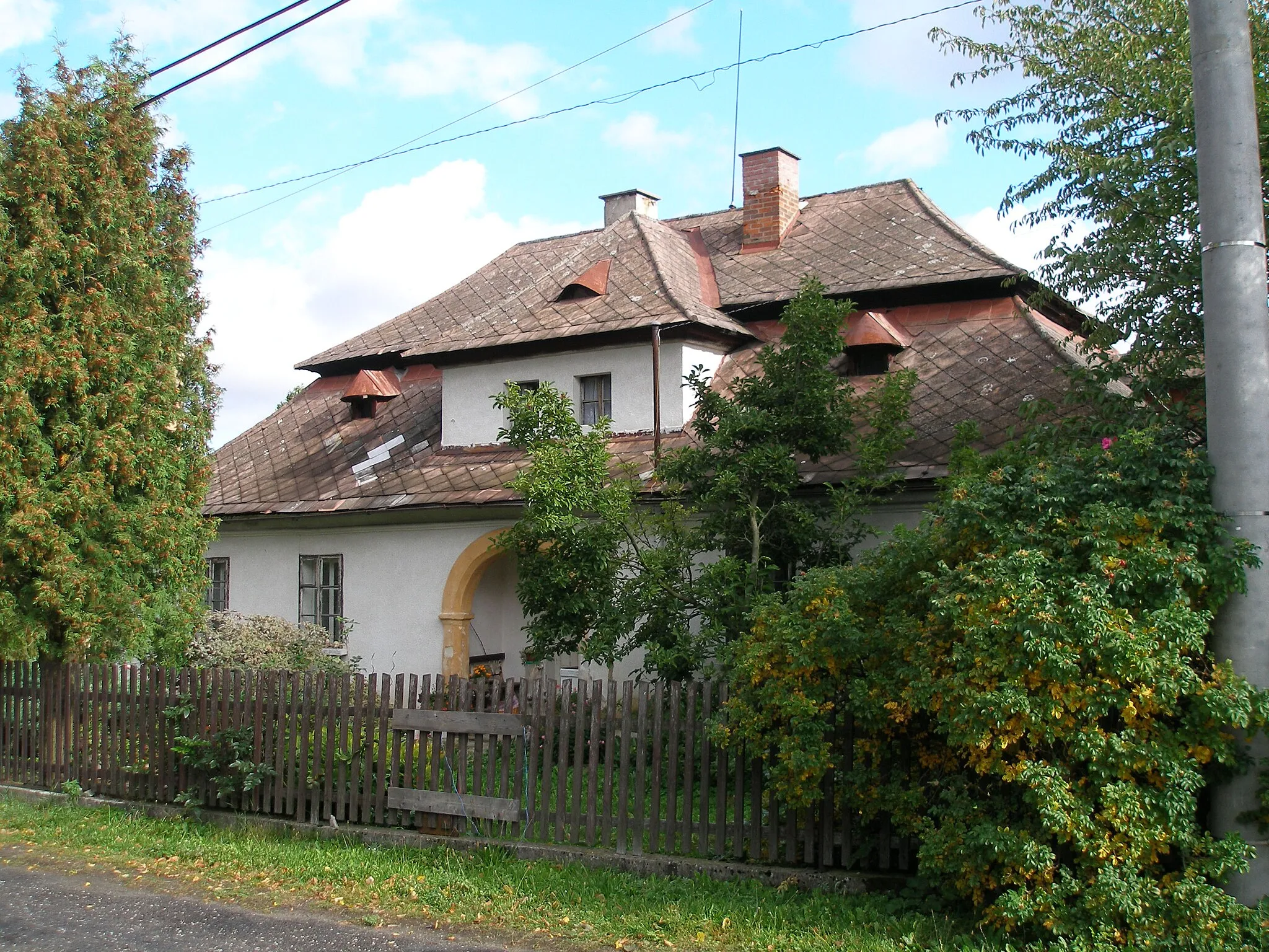 Photo showing: Sudějov - fara