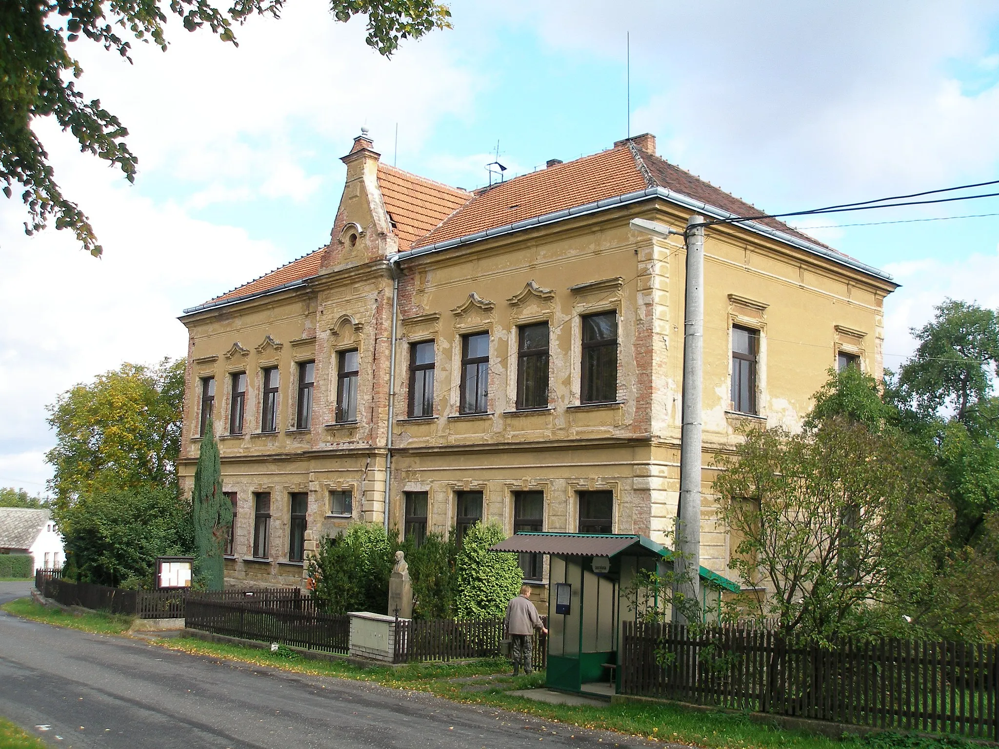 Photo showing: Škola v Sudějově, nyní obecní úřad