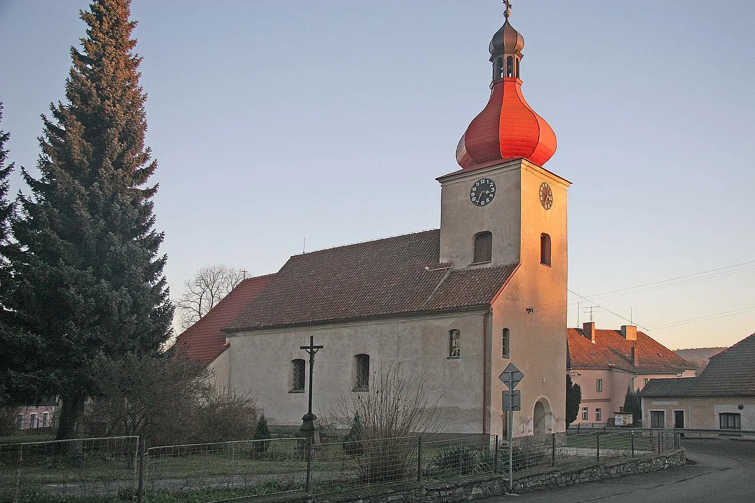 Photo showing: Church of the Annunciation in Bohdaneč, Kutná Hora District