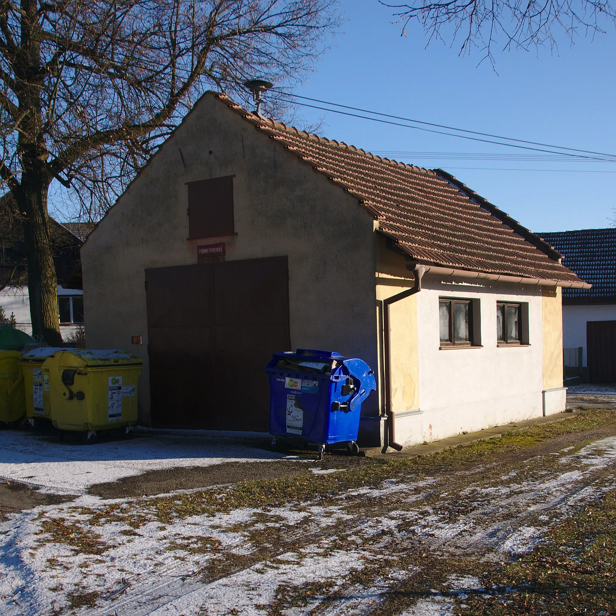 Photo showing: Hasičská zbrojnice, Ústup, okres Blansko