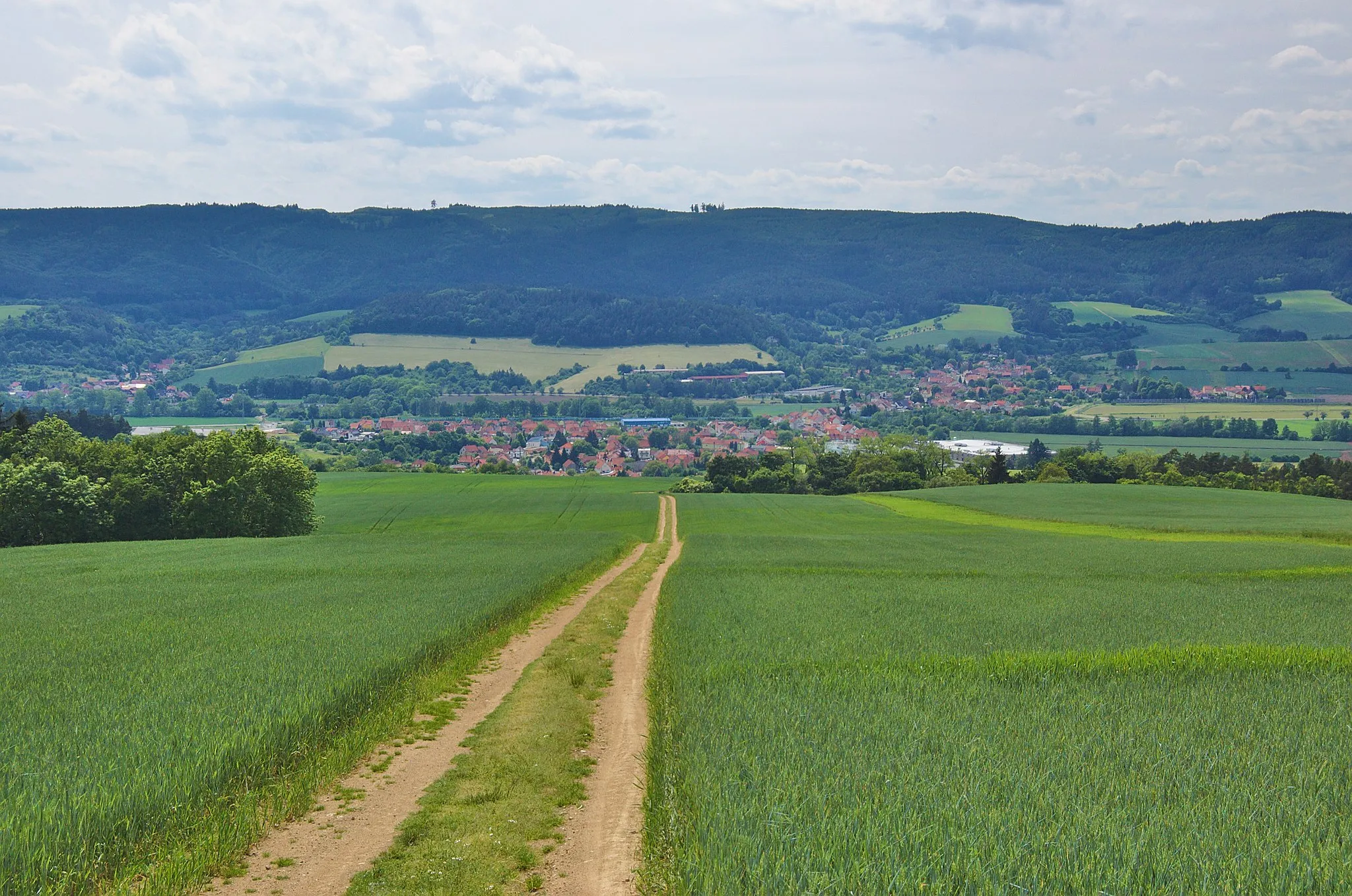 Photo showing: Pohled na Ráječko od východu, okres Blansko