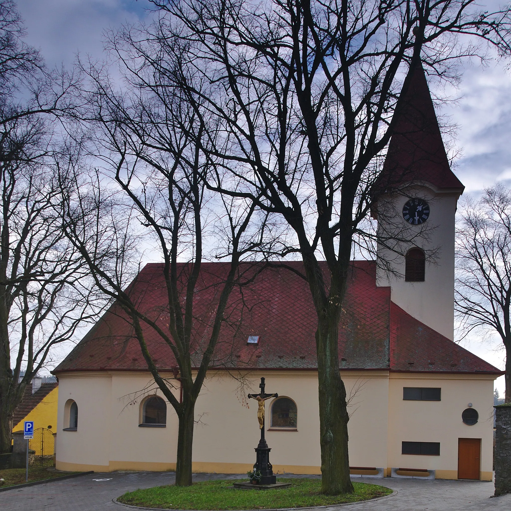 Photo showing: Kostel svaté Máří Magdalény, Ostrov u Macochy, okres Blansko