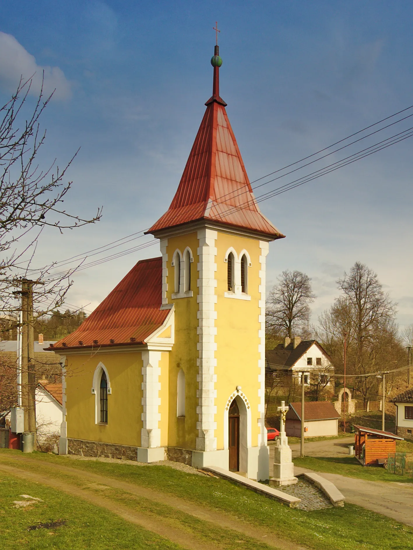 Photo showing: Kaple, Touboř, Kunštát, okres Blansko