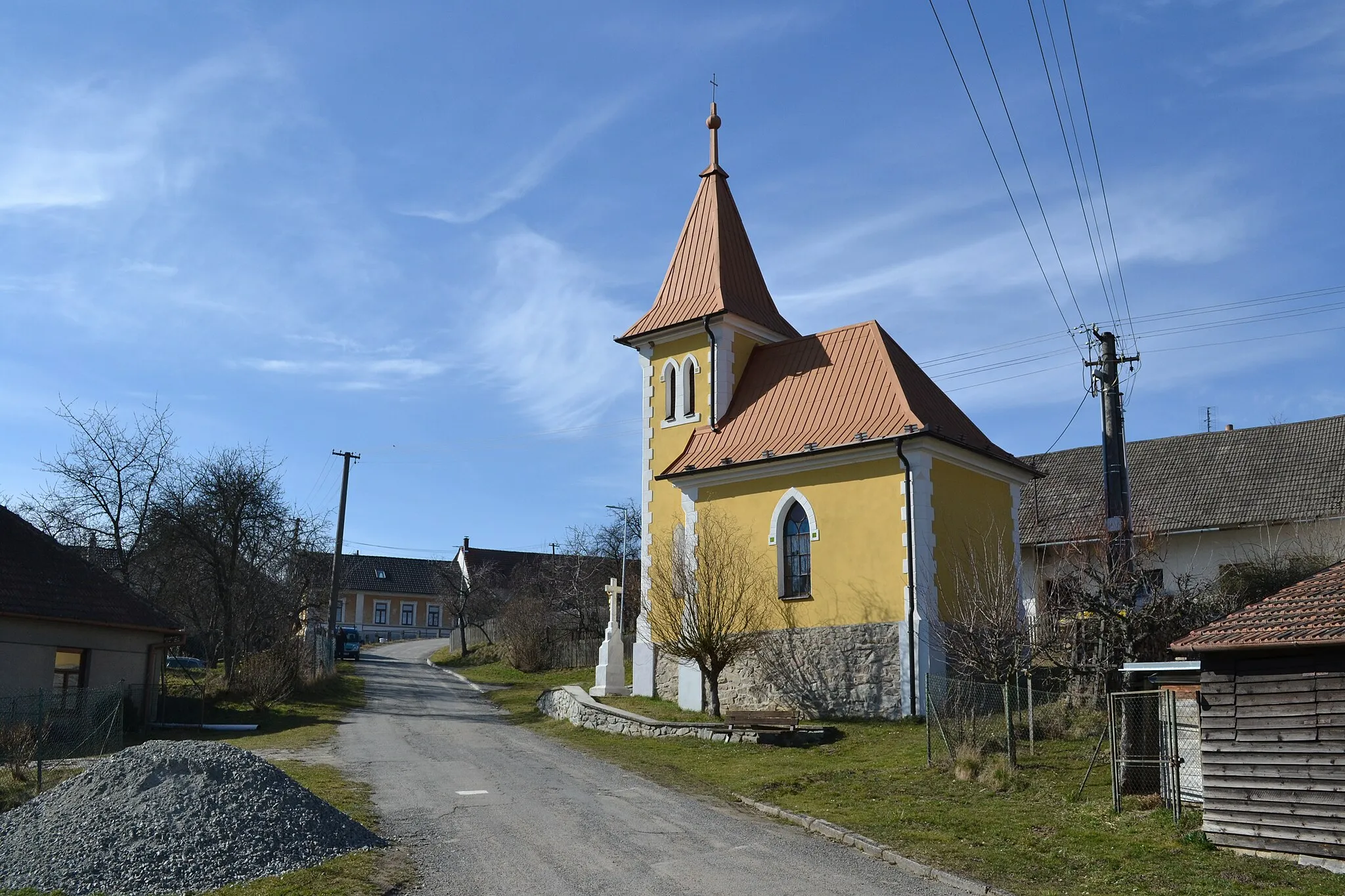 Photo showing: Touboř - kaple