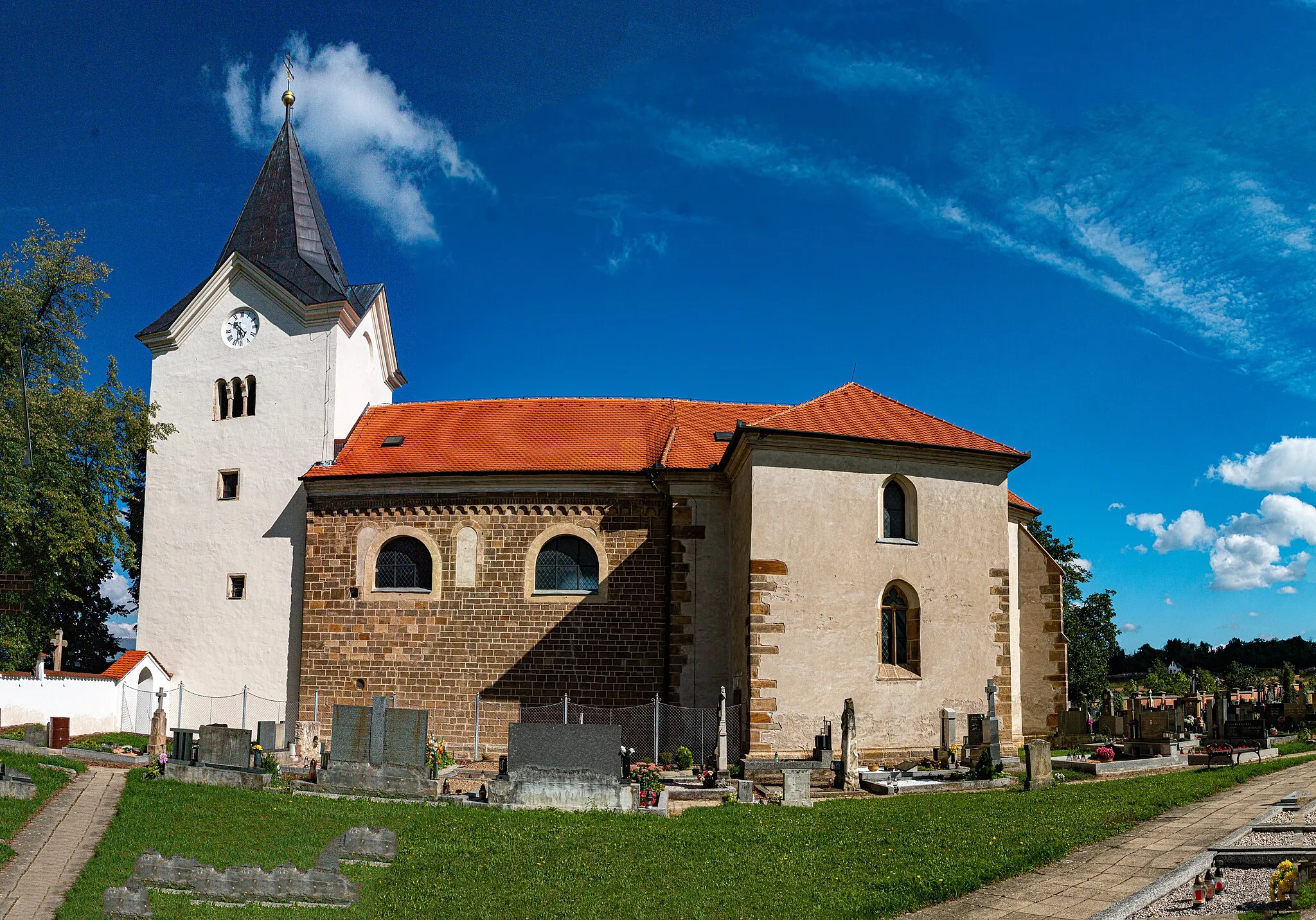 Photo showing: Kostel svatého Jiří v Bořitově