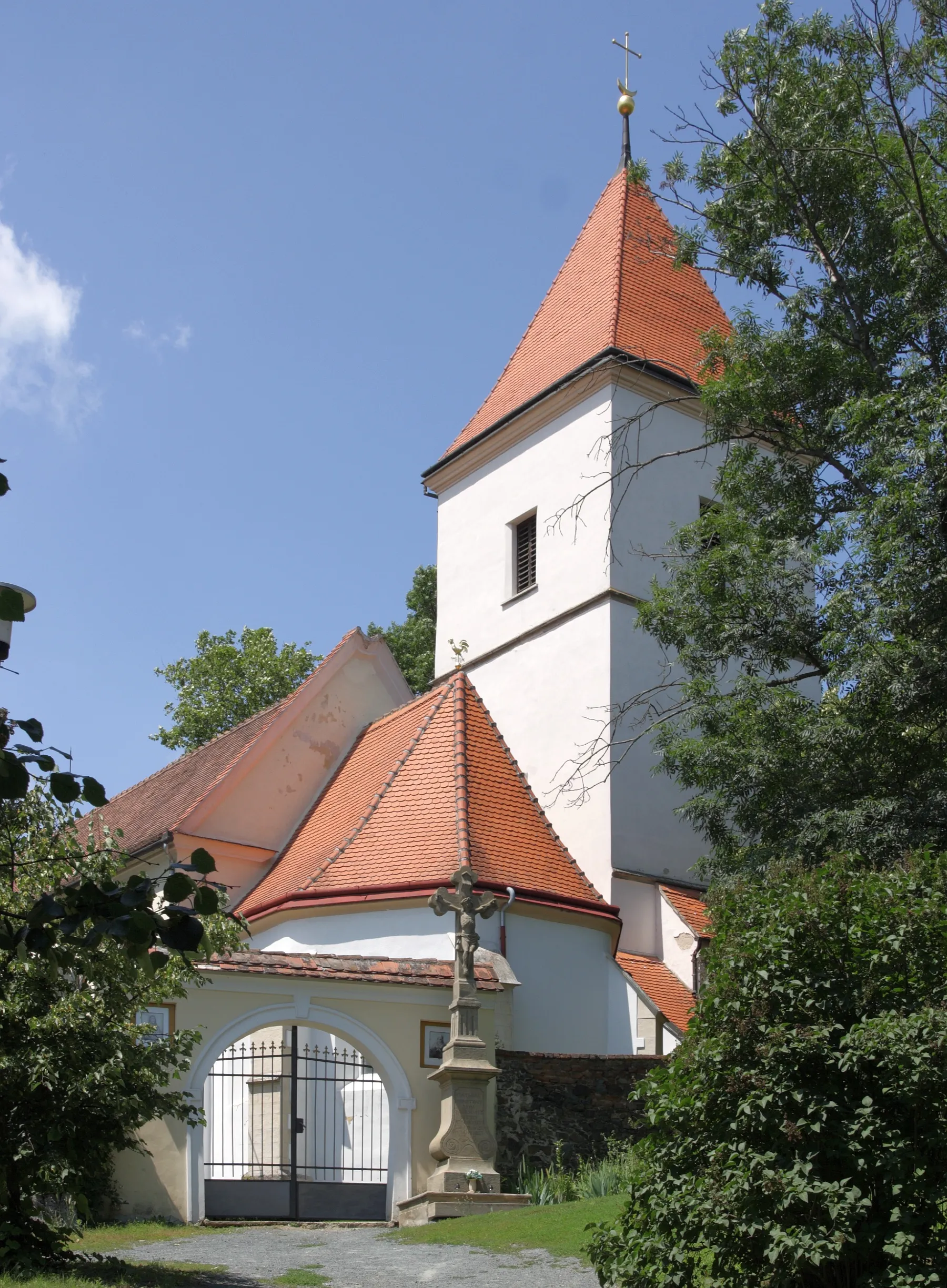 Photo showing: Želešice - Kostel Neposkvrněného početí Panny Marie.