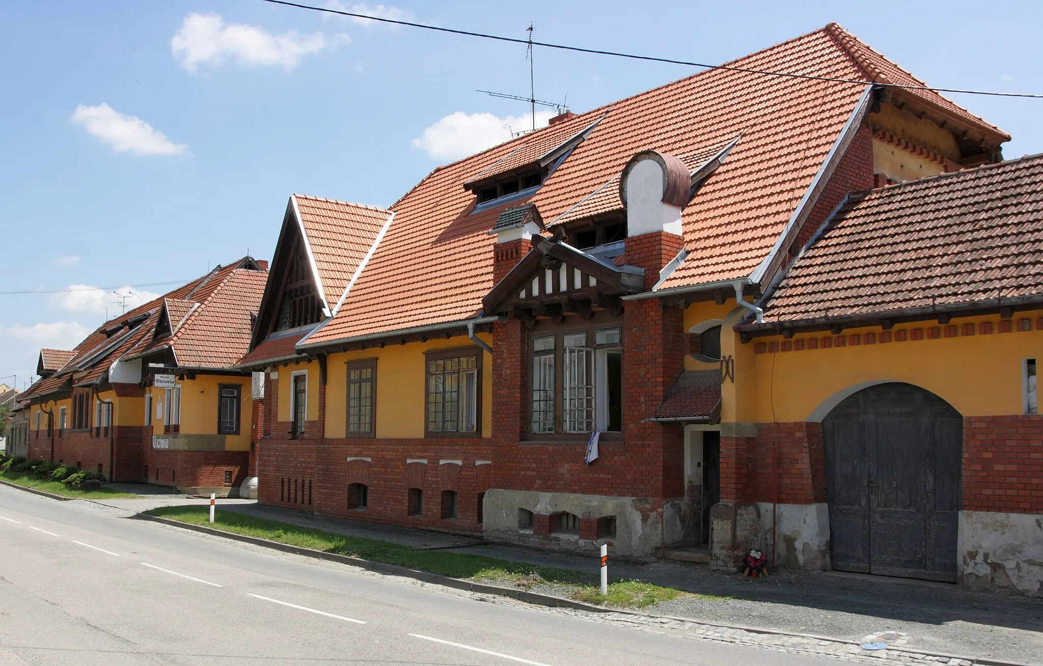 Photo showing: Želešice - Venkovská usedlost Victoria.