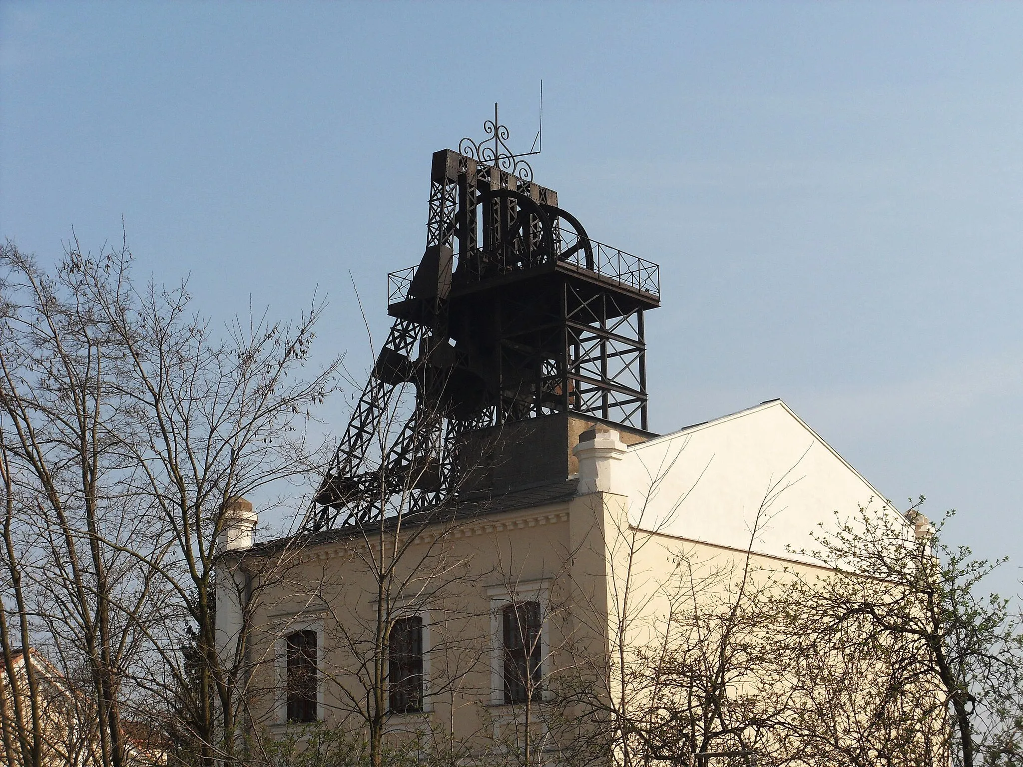 Photo showing: Former Simson coal mine, Zbýšov, Brno-venkov District, Czech Republic
