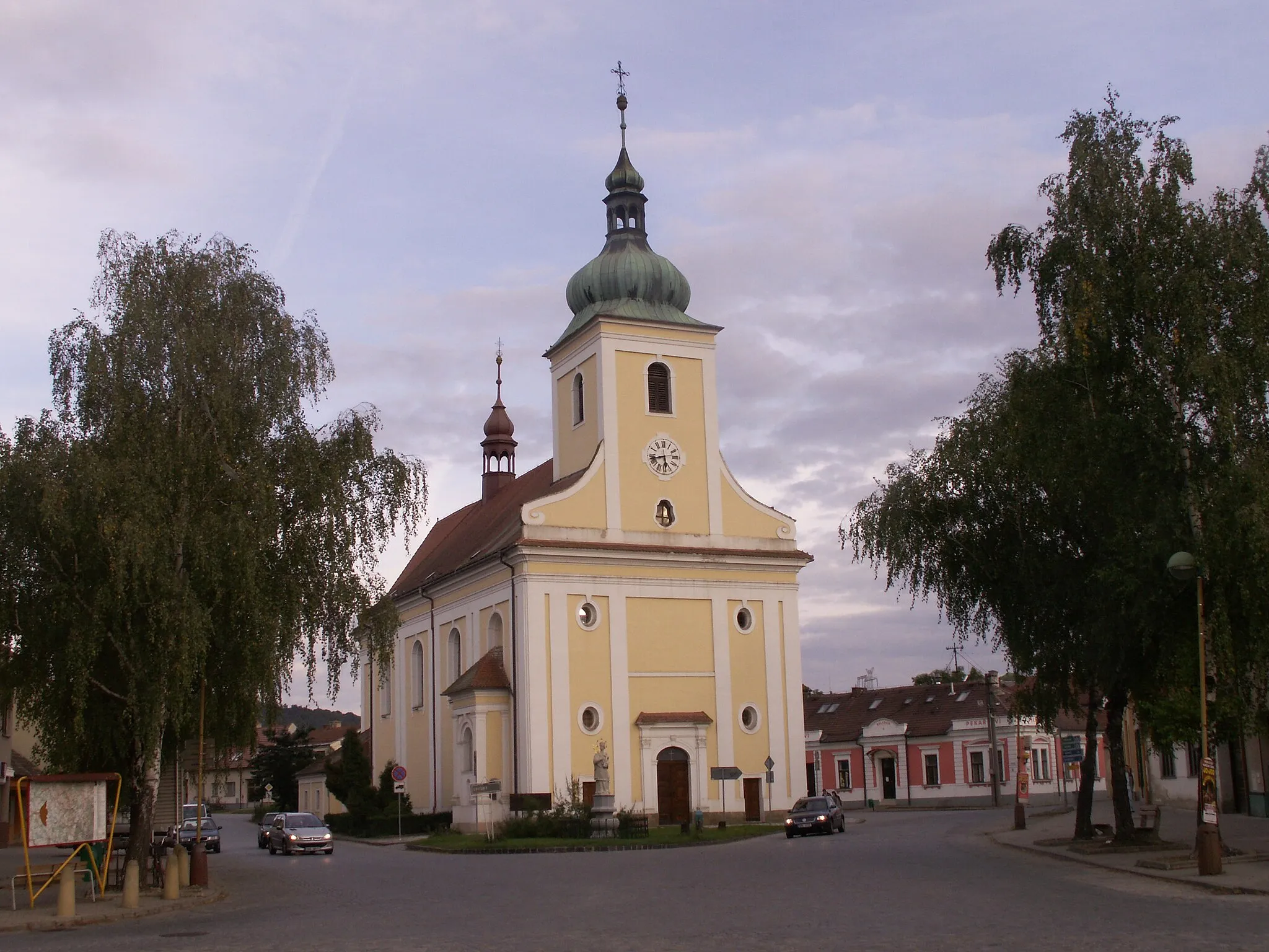 Photo showing: kostel Svatého Jakuba Většího, Veverská Bítýška, okres Brno-venkov
