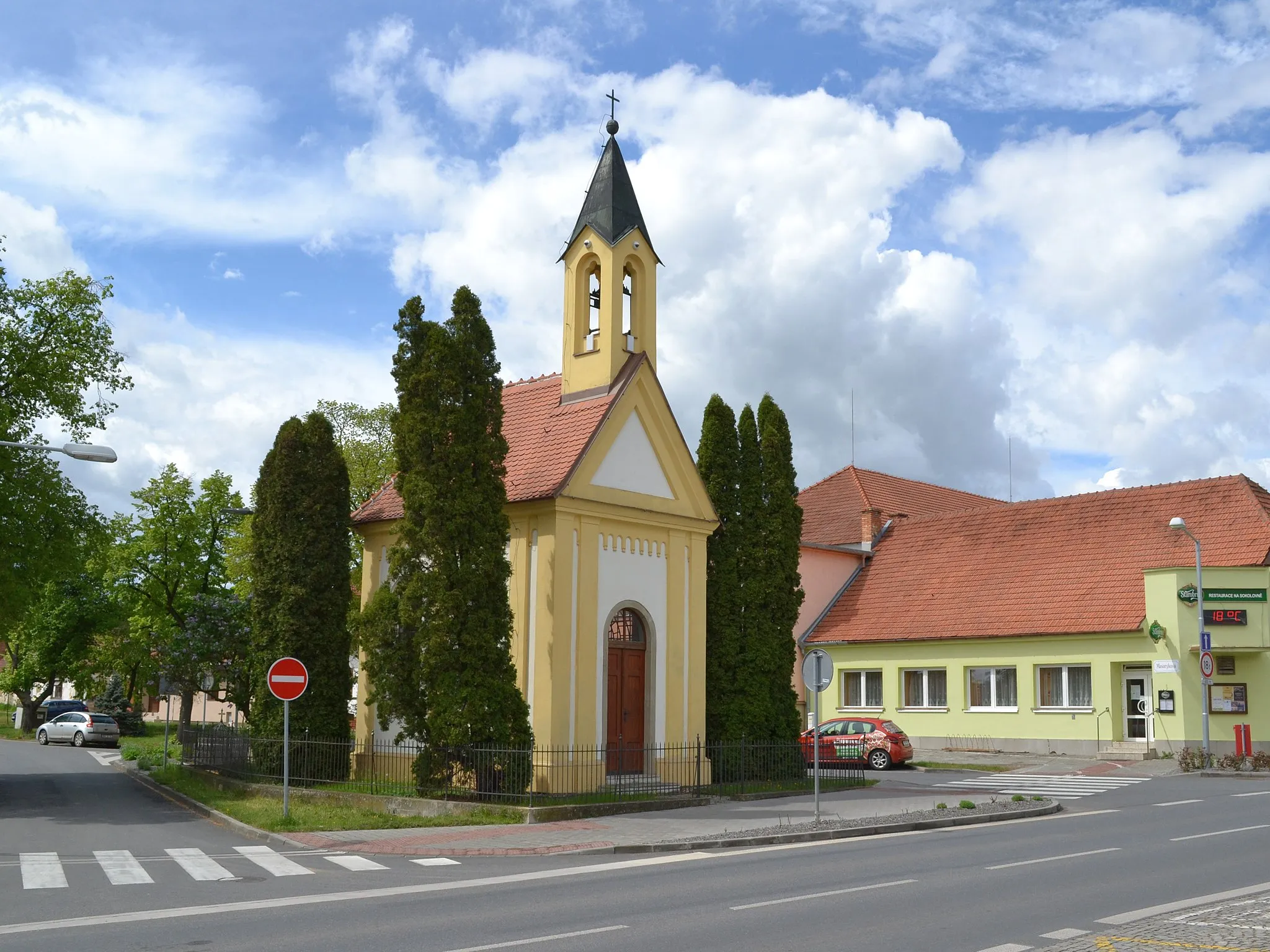 Photo showing: Sokolnice - kaple sv. Václava.