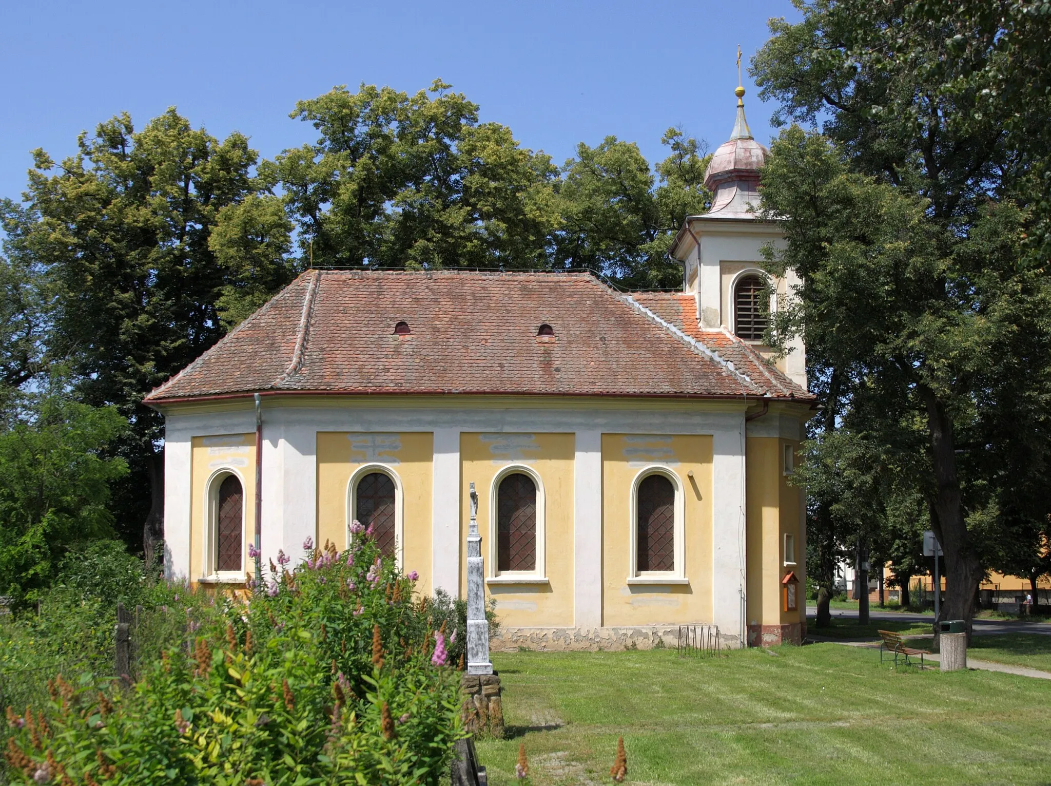 Photo showing: Rajhradice - kaple sv Scholastiky.