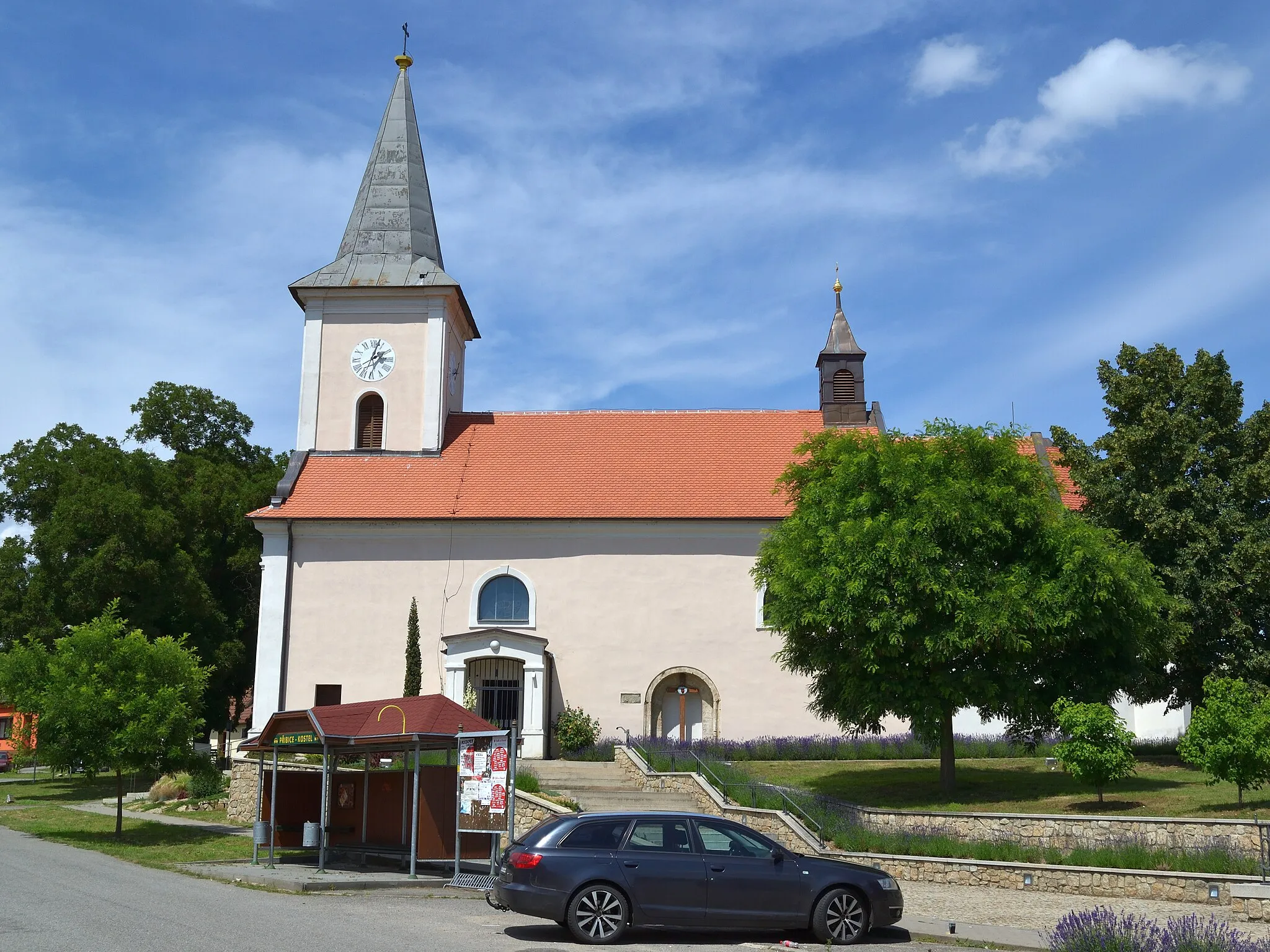 Photo showing: Přibice - kostel sv. Jana Křtitele