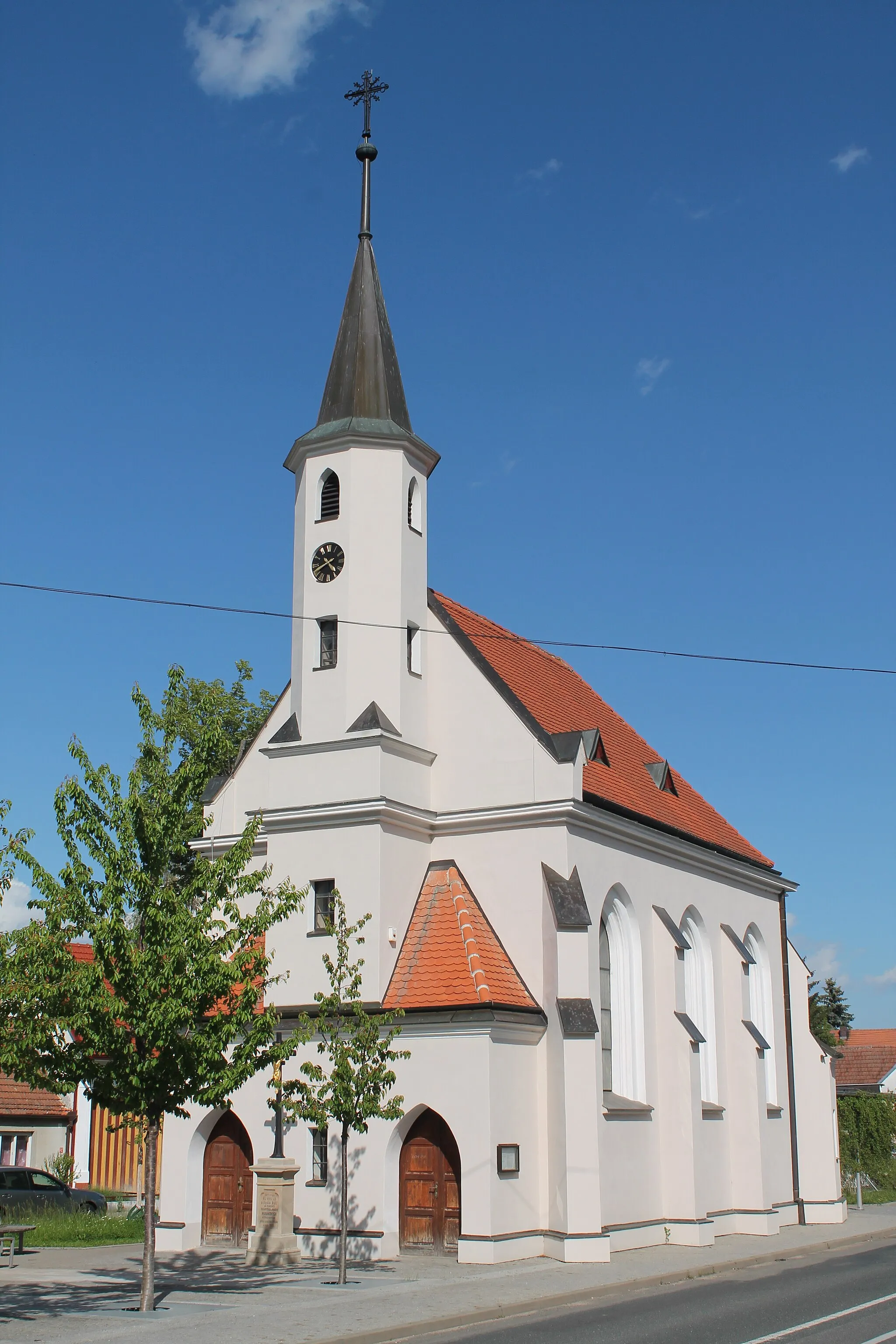 Photo showing: Chapel of Saint John the Baptist, Ostopovice, Brno-Country District, Czech Republic