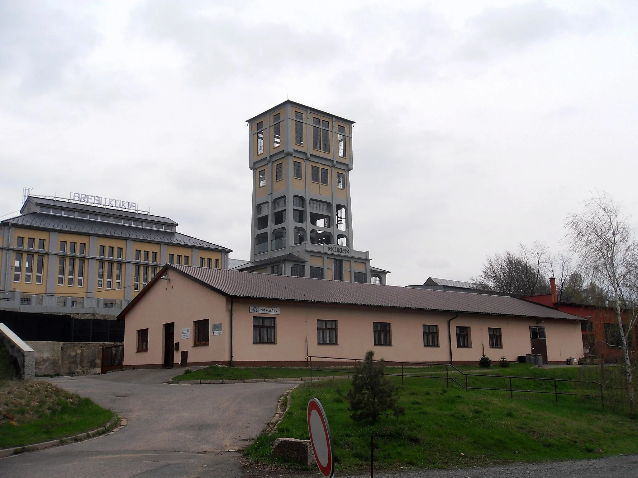 Photo showing: Former Kukla coal mine, Oslavany, Brno-venkov District, Czech Republic