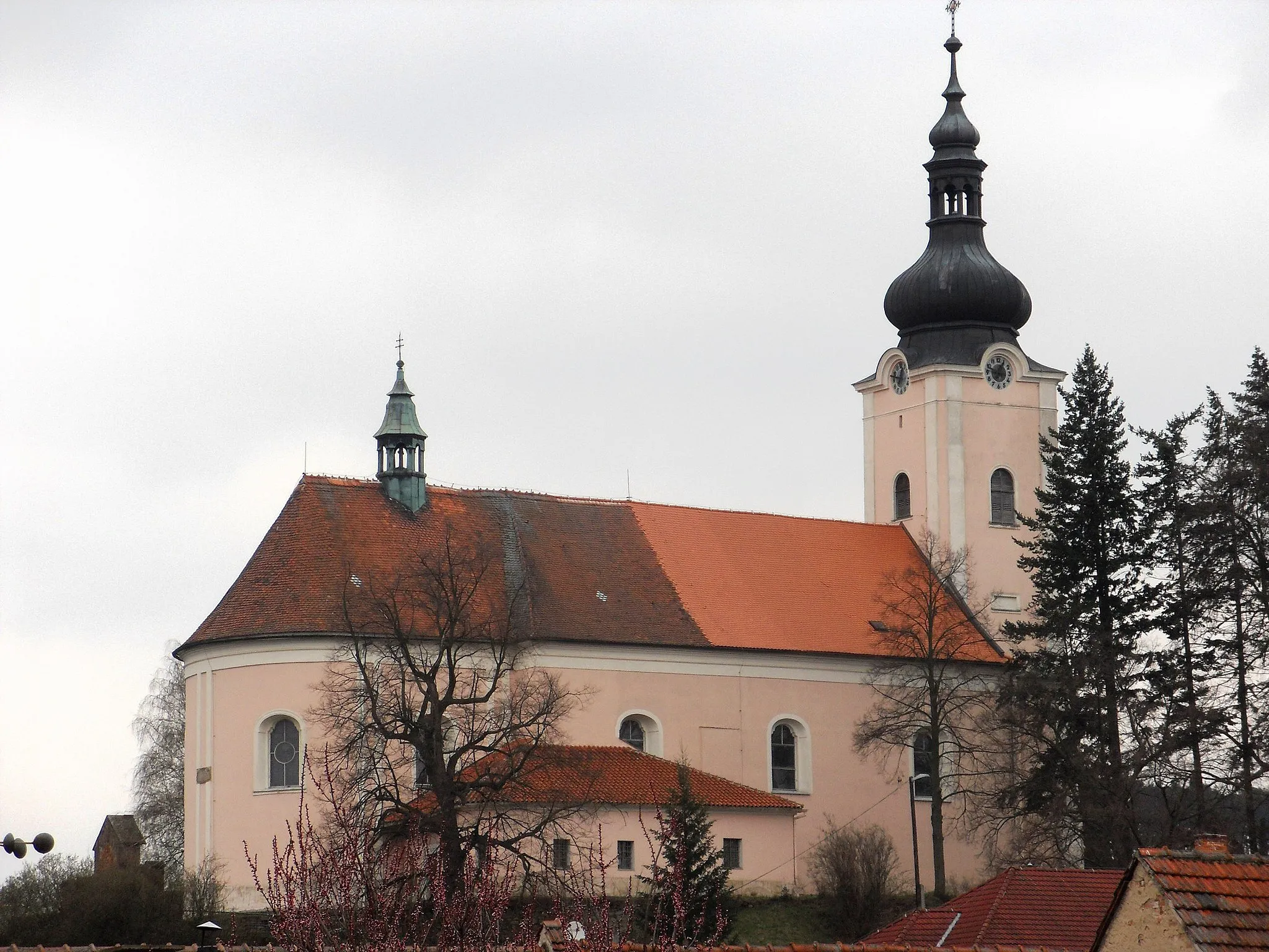 Photo showing: Church of Saint Nicholas, Oslavany, Brno-Country District, Czech Republic