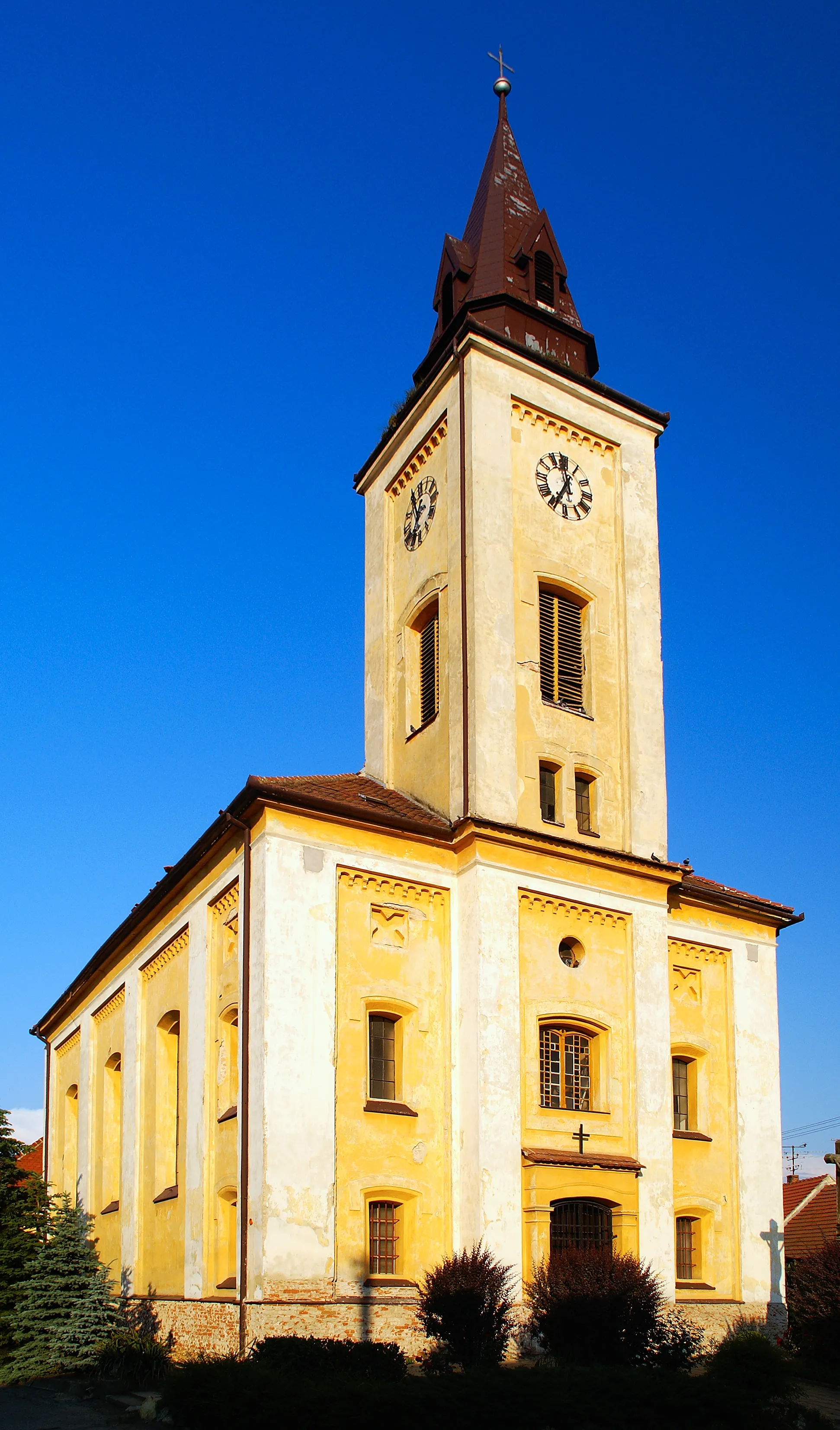 Photo showing: Kostel svatého Karla Boromejského v Opatovicích (okres Brno-venkov).