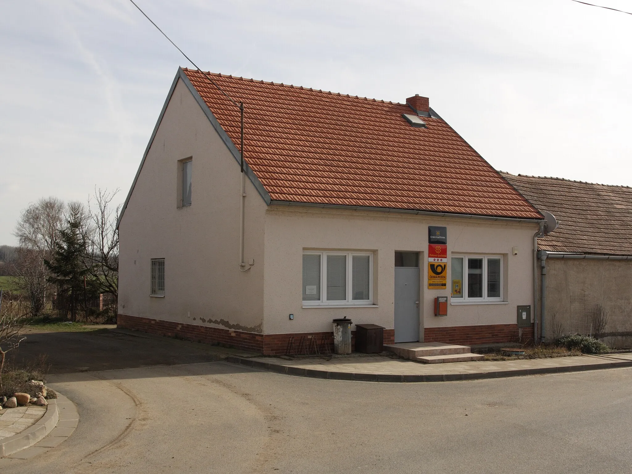 Photo showing: Němčičky (okres Brno-venkov) - pošta.