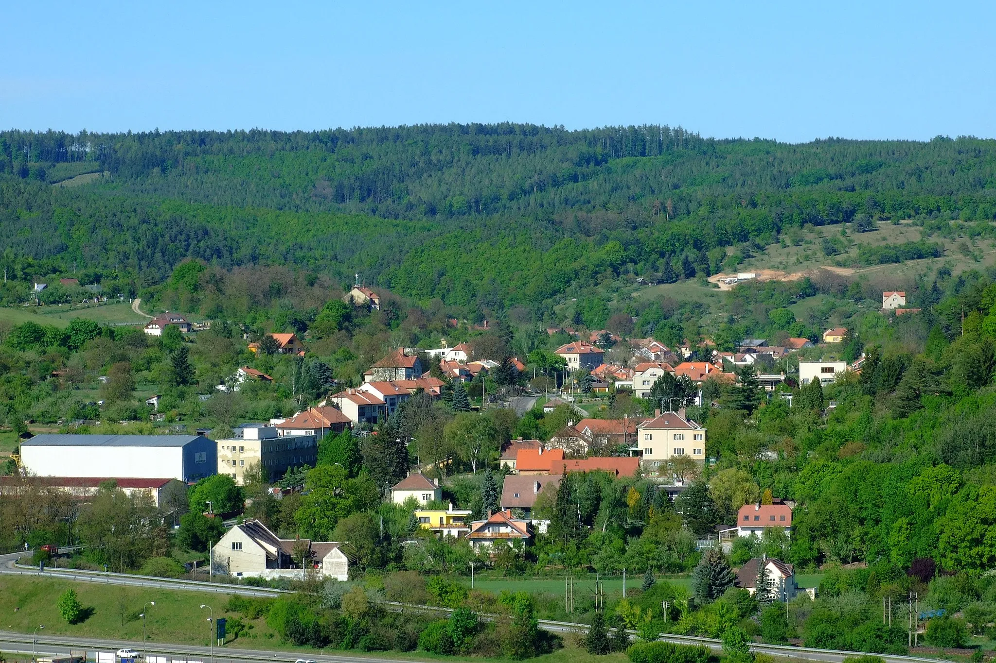 Photo showing: Global view on village of Lelekovice Celkový pohled na obec Lelekovice