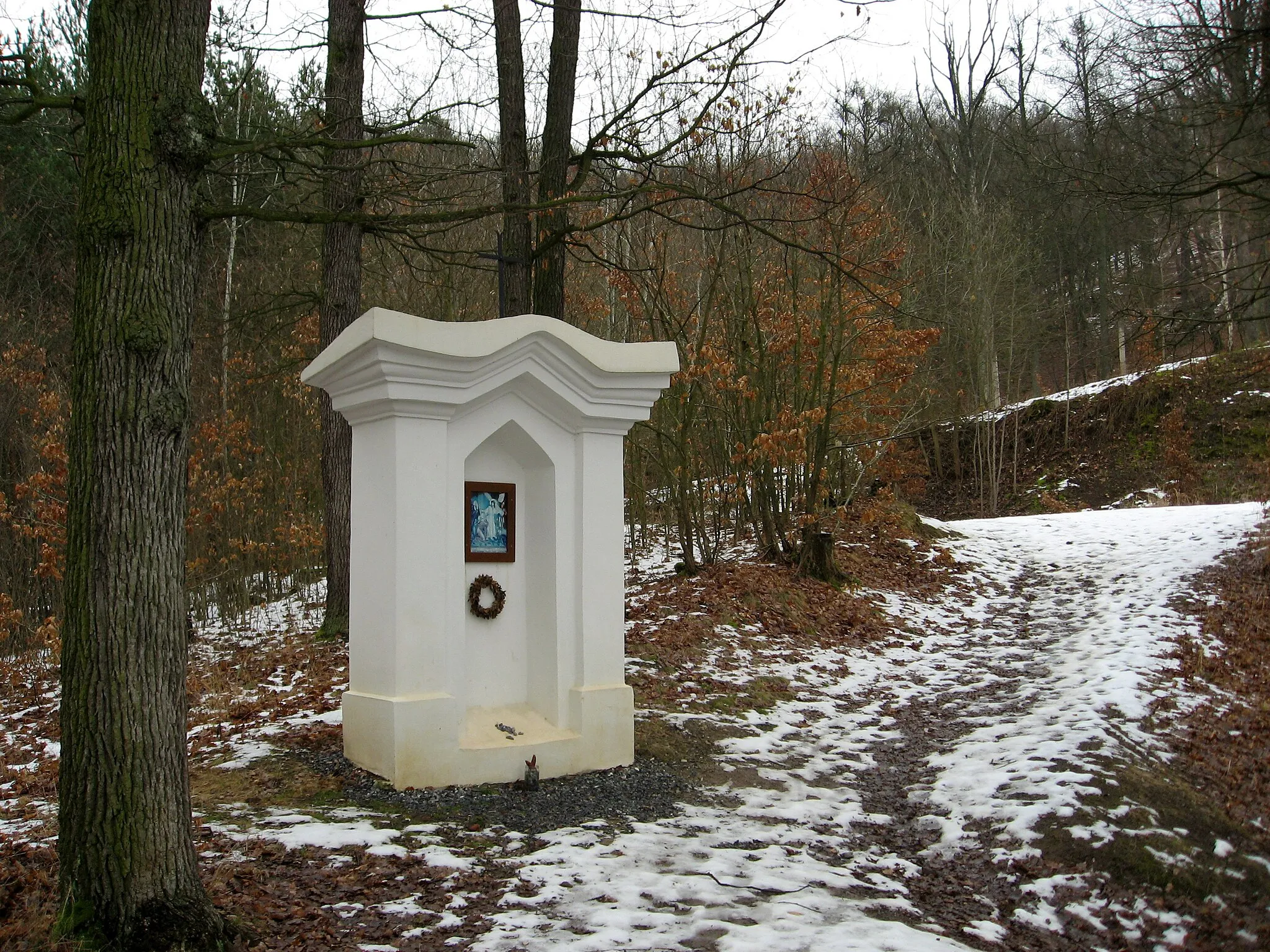 Photo showing: Křížová cesta u Chudčic
