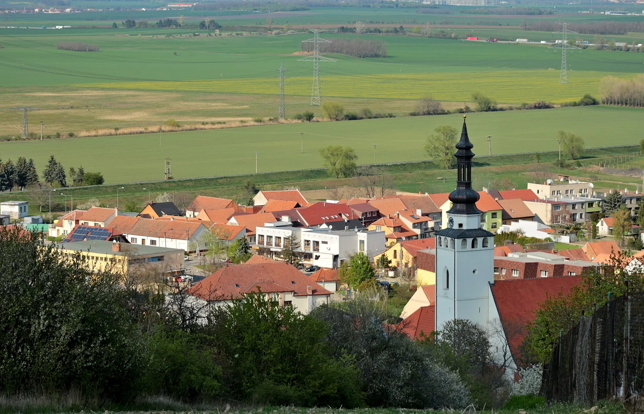 Photo showing: Obec Blučina