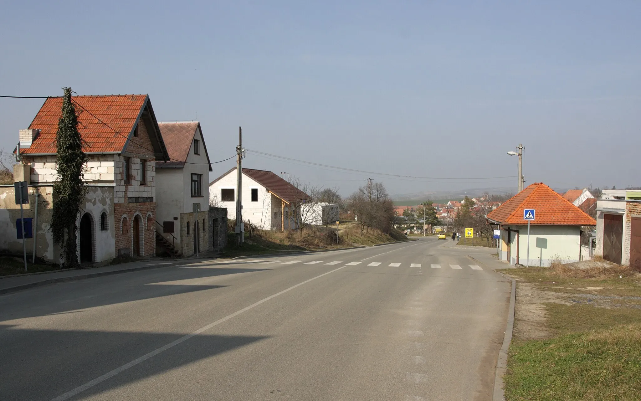 Photo showing: Šitbořice - ulice Divácká.