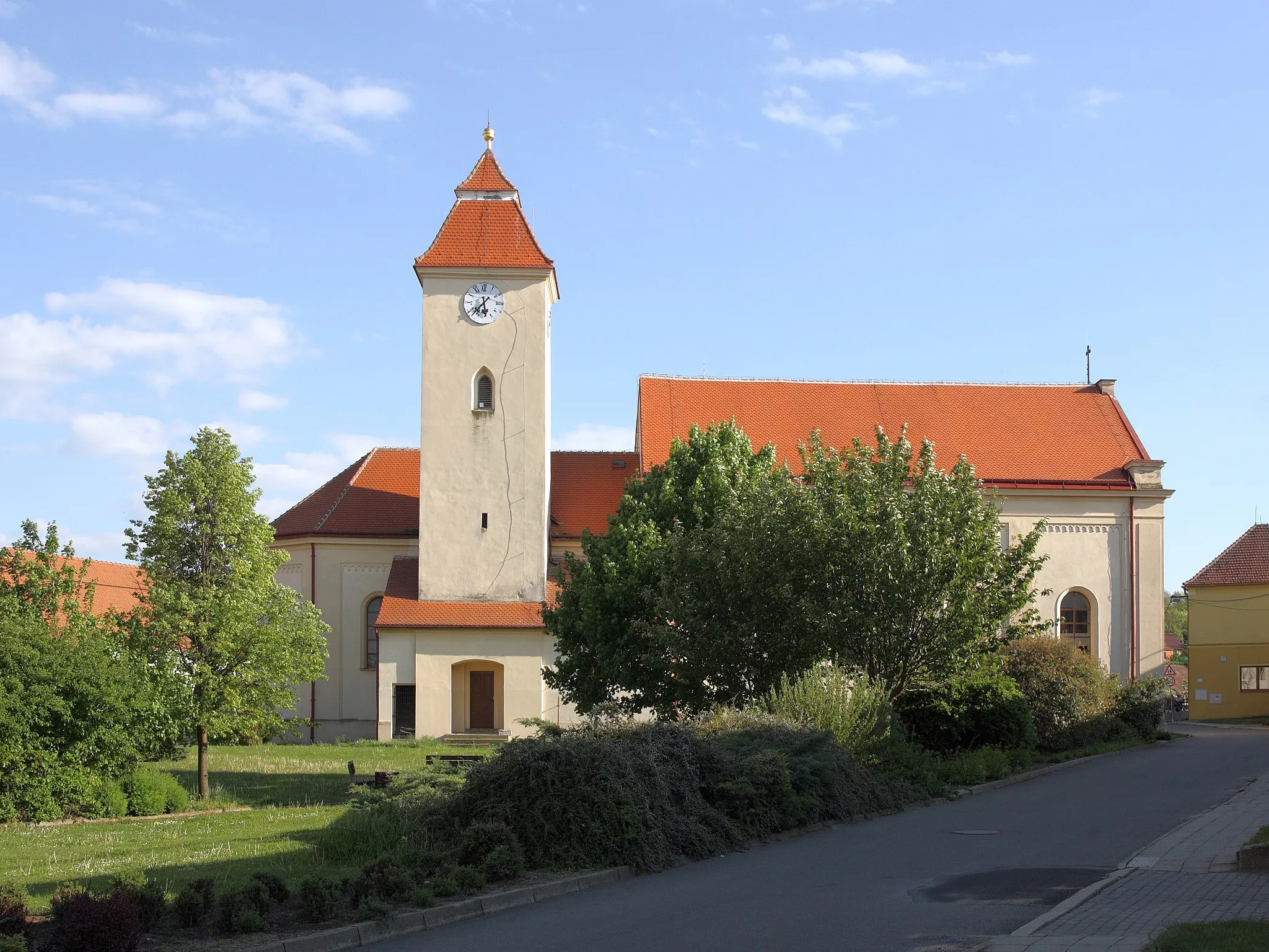 Photo showing: Starovice - kostel sv Jiří.