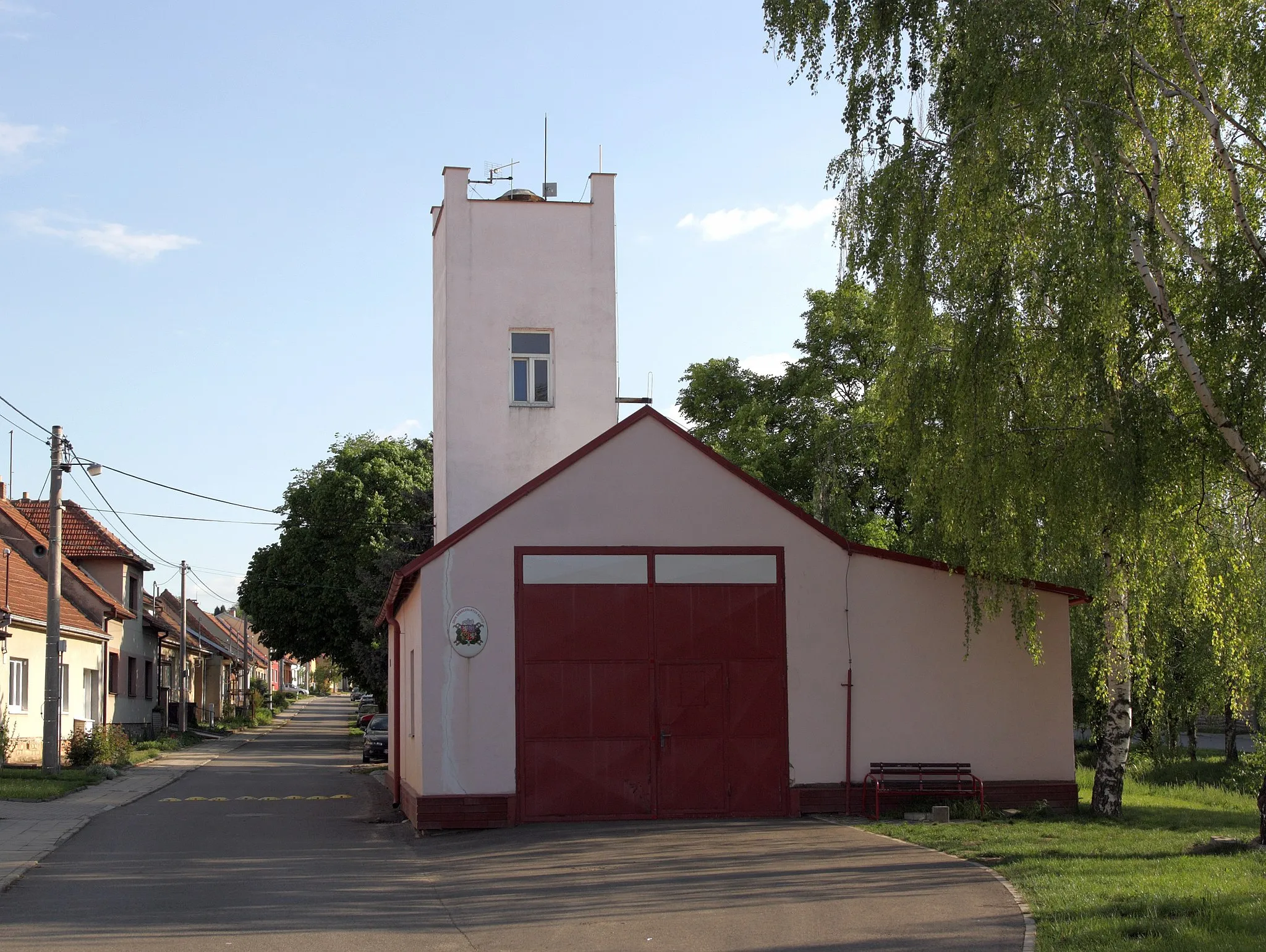 Photo showing: Starovice - hasičská zbrojnice.