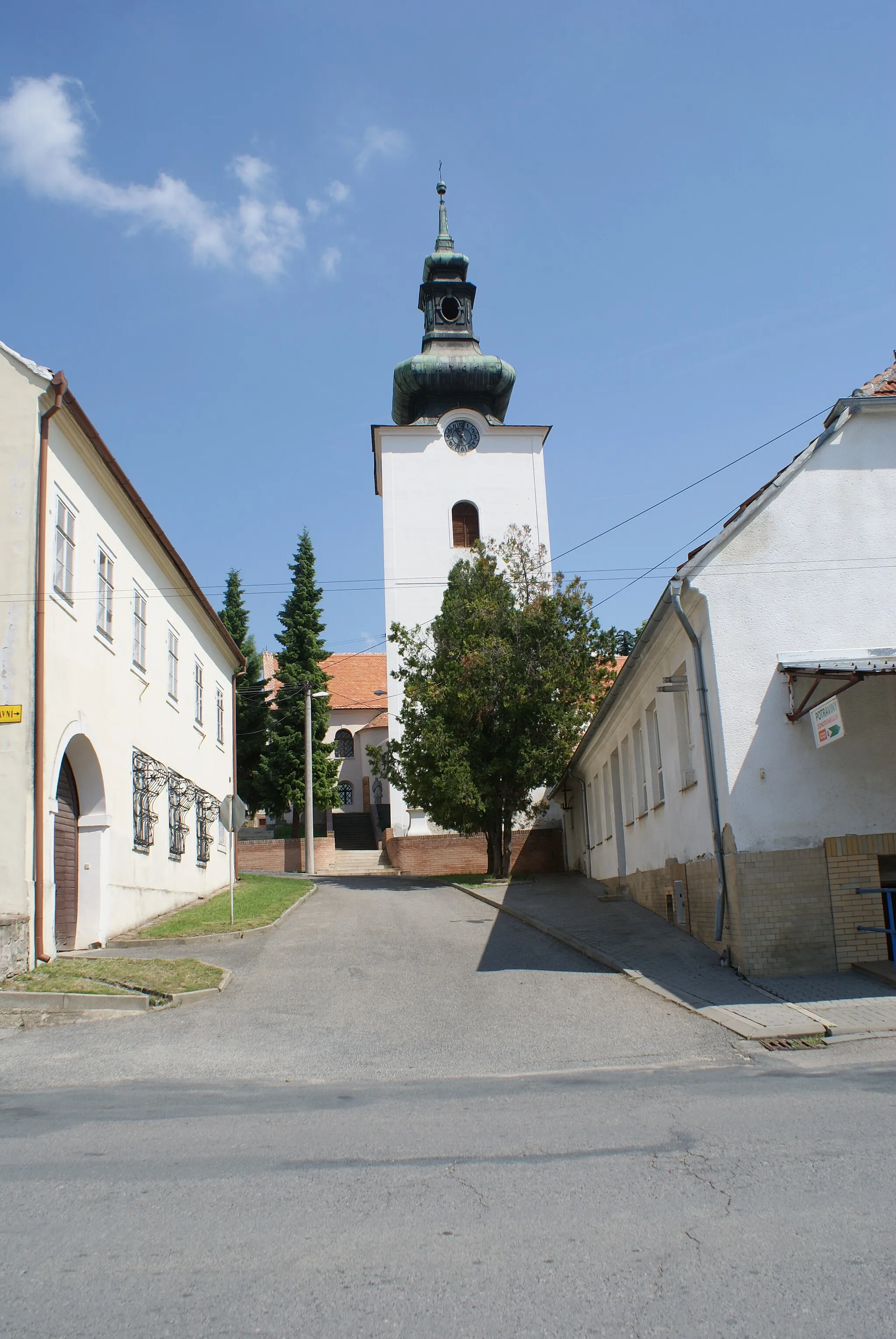 Photo showing: Přítluky, a village in Břeclav District, Czech Republic, church of St Margaret.