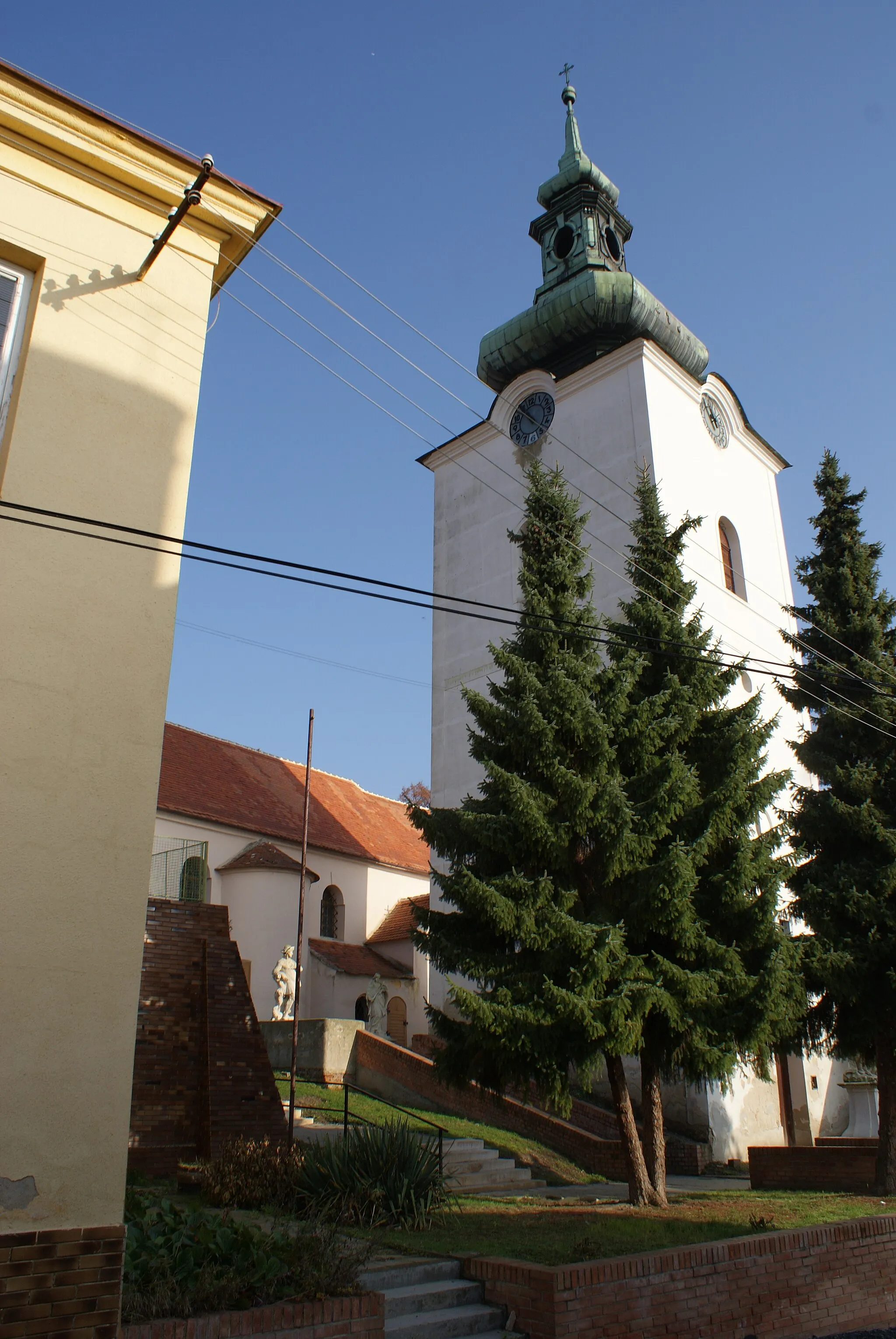 Photo showing: Church in Přítluky