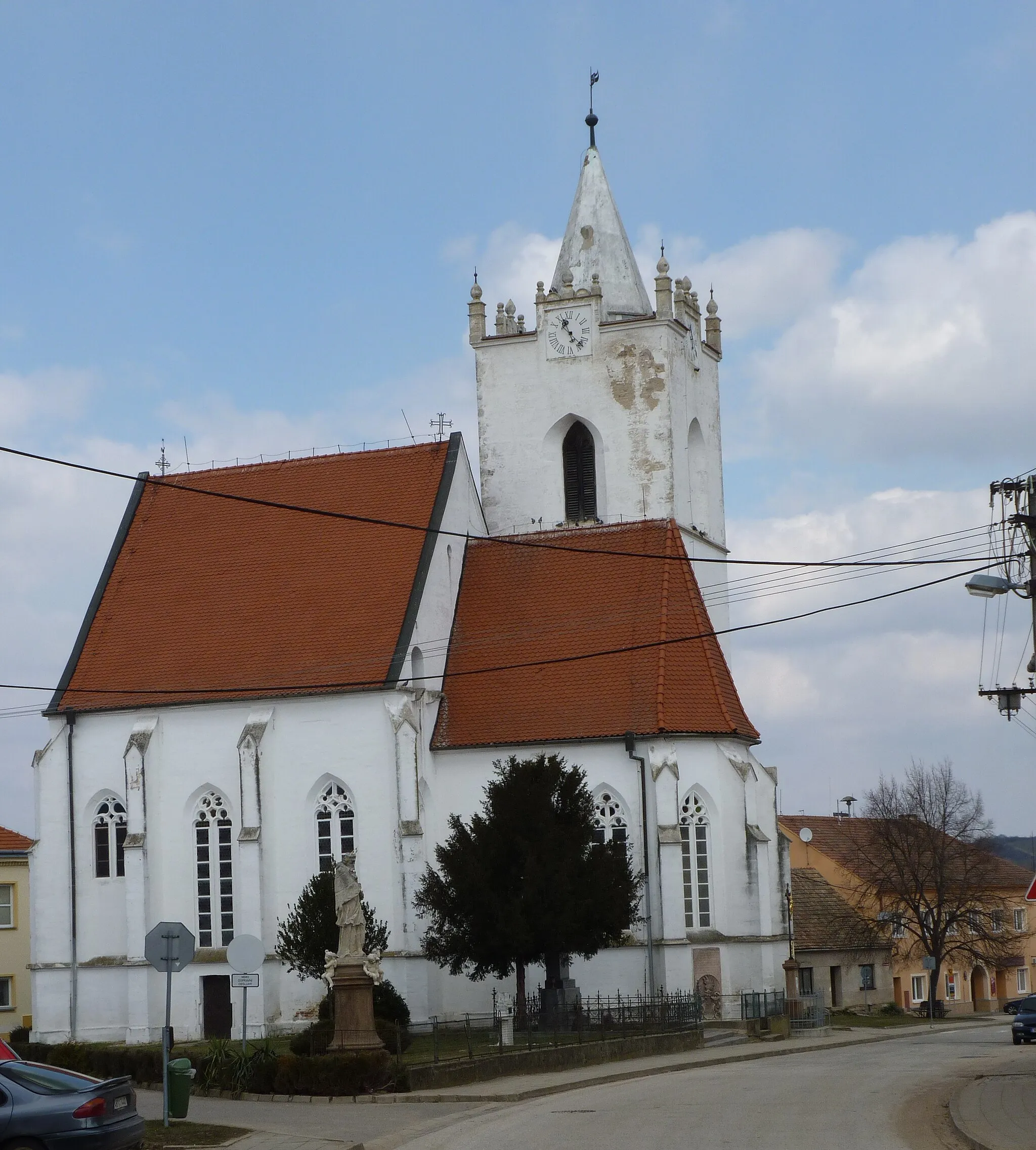 Photo showing: Pouzdrany (Church of Saint Nicholas), Břeclav District, South Moravian Region, Czech Republic