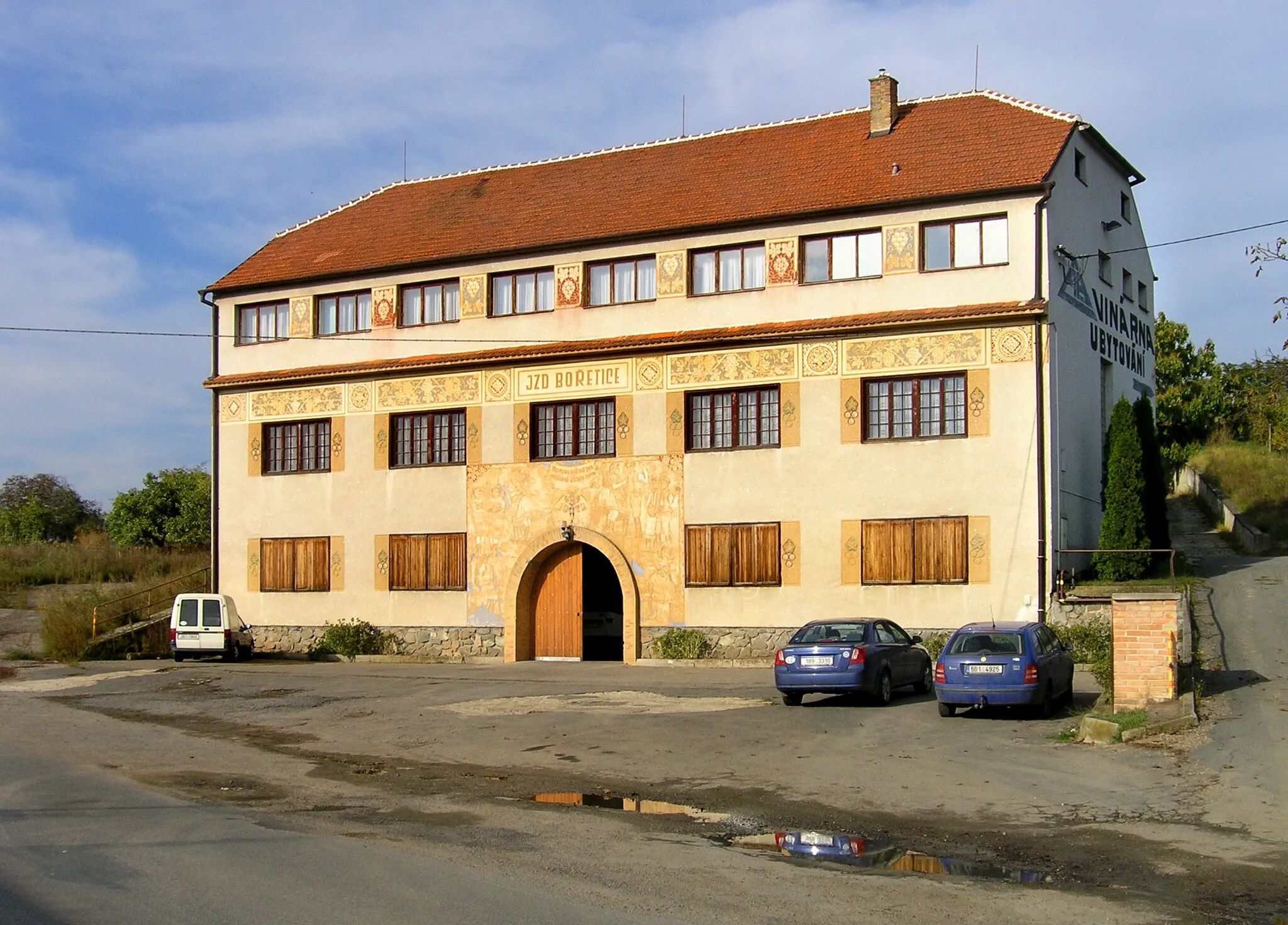 Photo showing: Restaurant and wine bar in Bořetice, Czech Republic