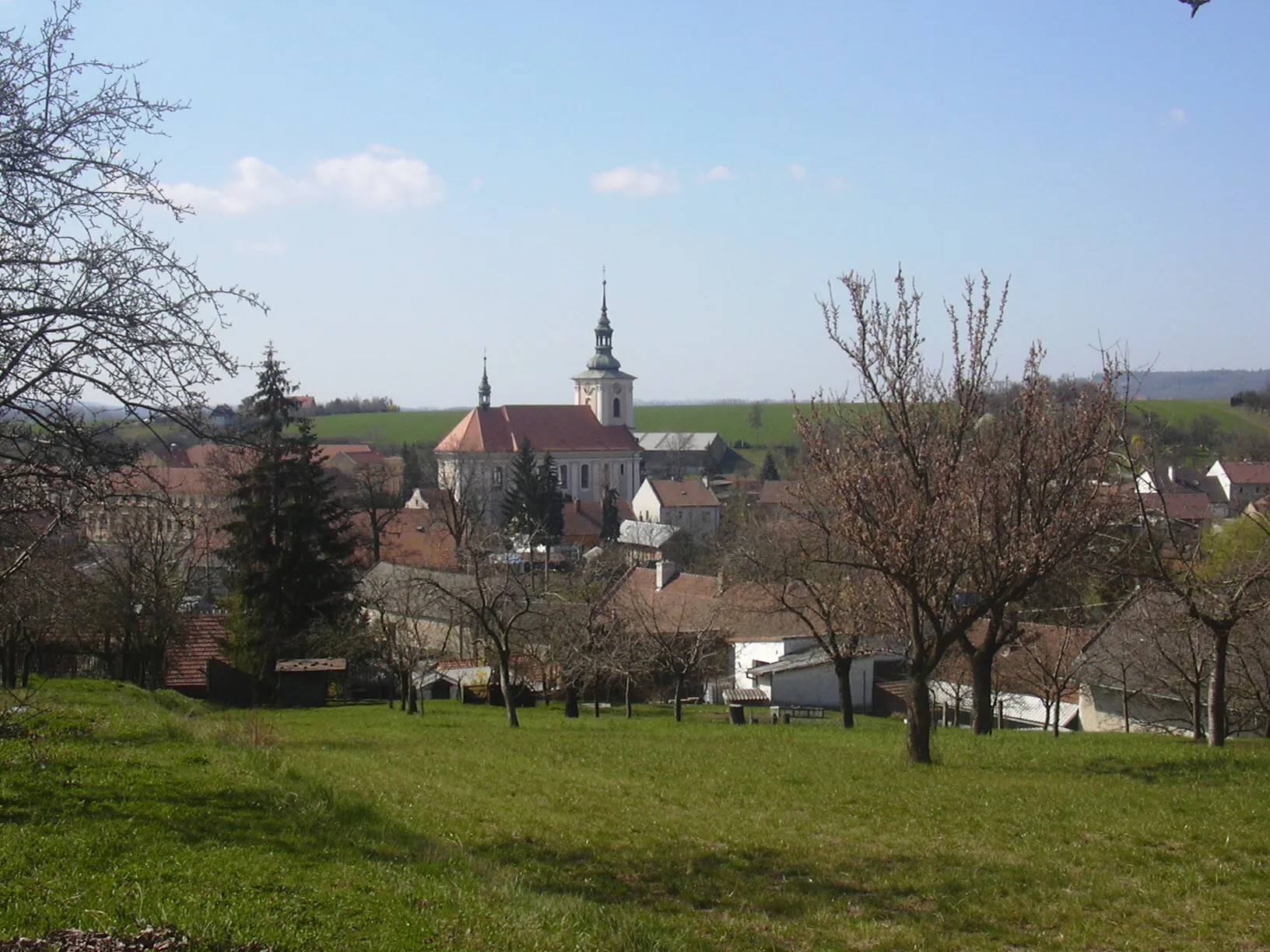 Photo showing: Celkový pohled na městskou část Dědice (Vyškov- czech republic)