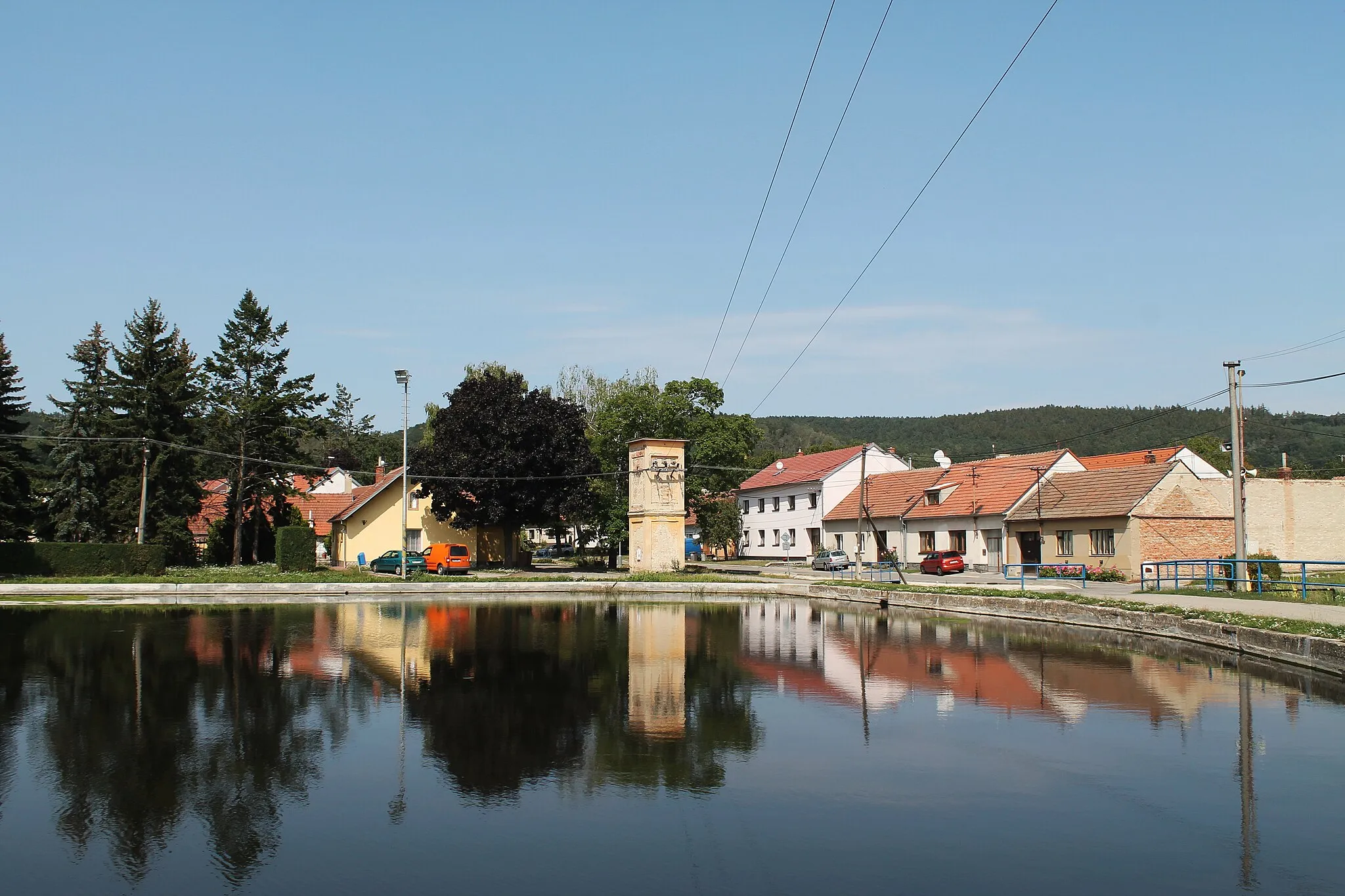 Photo showing: Pond, Vítovice, Rousínov, Vyškov District, Czech Republic