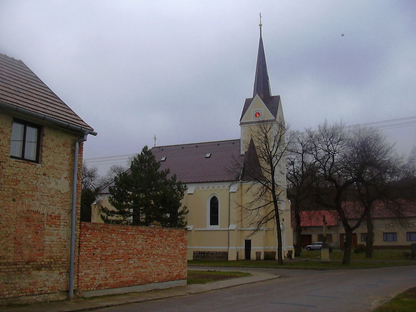 Photo showing: kostel Podbřežice (Vyškov- Czech republic)