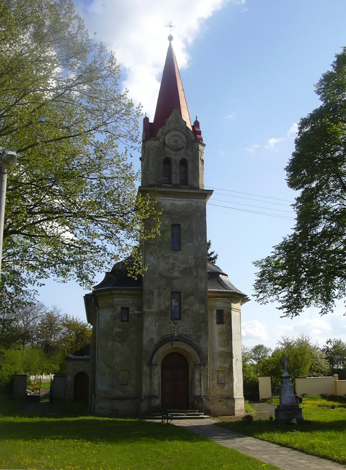 Photo showing: Filiální kostel Nejsvětějšího Srdce Páně, Lysovice (Vyškov District - Czech Republic)