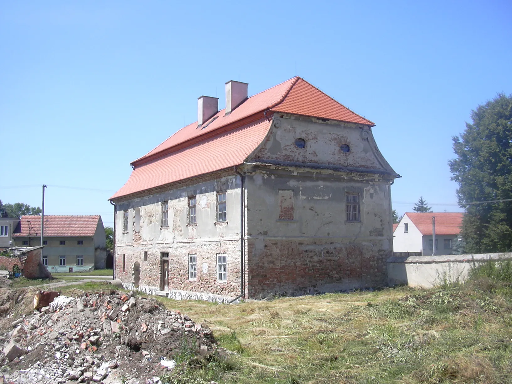 Photo showing: Farní budova Komořany (Vyškov District - Czech Republic)