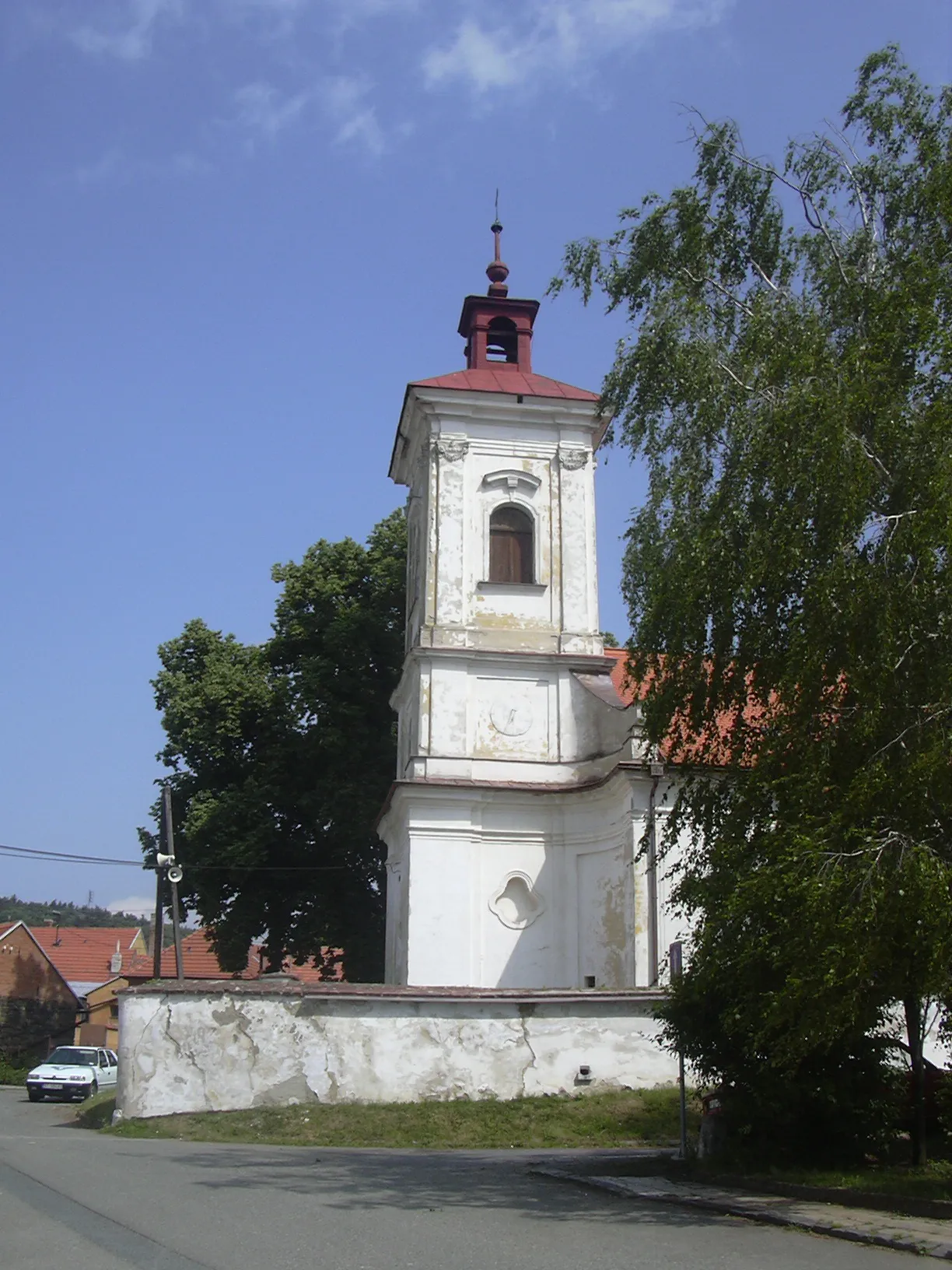 Photo showing: Kostel Nejsvětější Trojice, Habrovany (Vyškov District, Czech Republic)